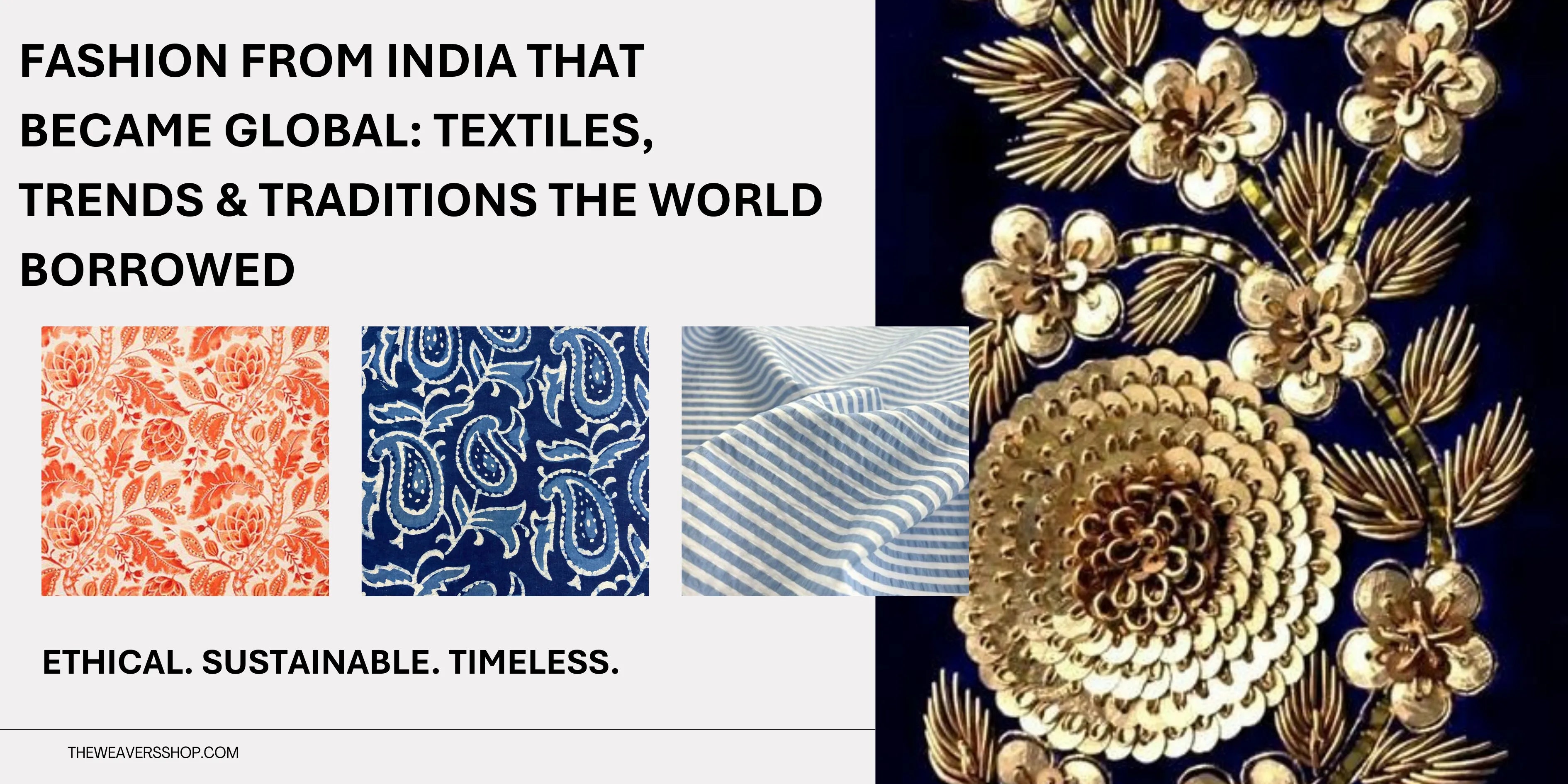 Fashion from India That Shaped the World: The Global Legacy of Sarees and Indian Textiles