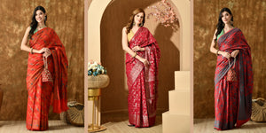 Red Sarees: Timeless Radiance for Brides Festive Celebrations