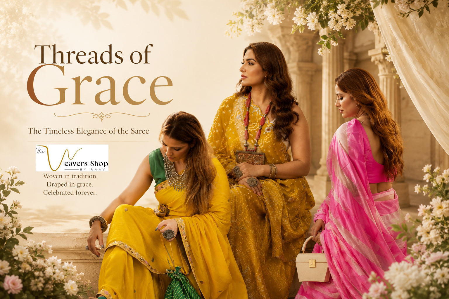 Threads of Grace: The Timeless Elegance of the Saree