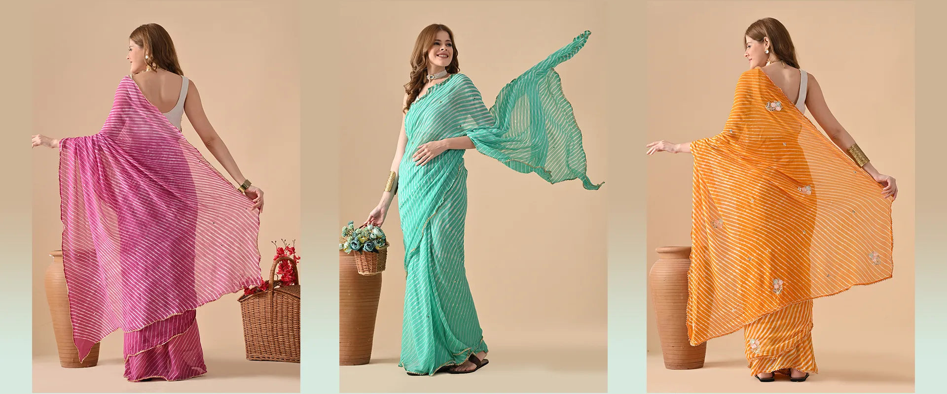 Lehariya Saree: A Timeless Celebration of India’s Textile Heritage