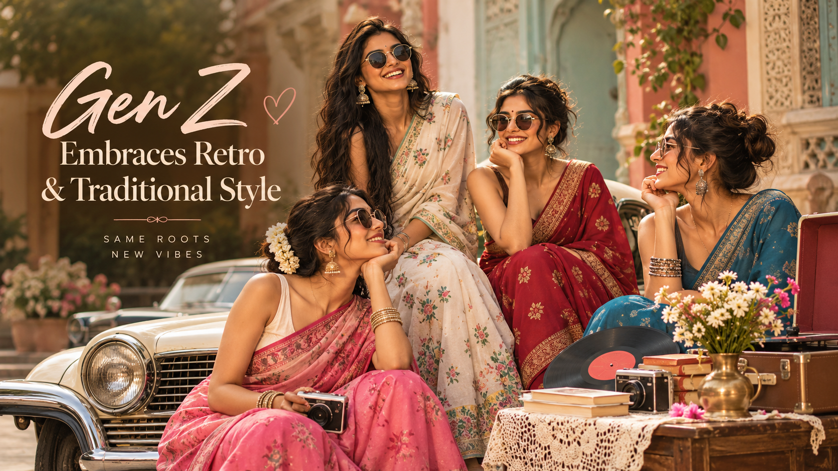 The "Desi-Core" Revolution: How Gen Z is Adopting Retro Styling and traditional Attire