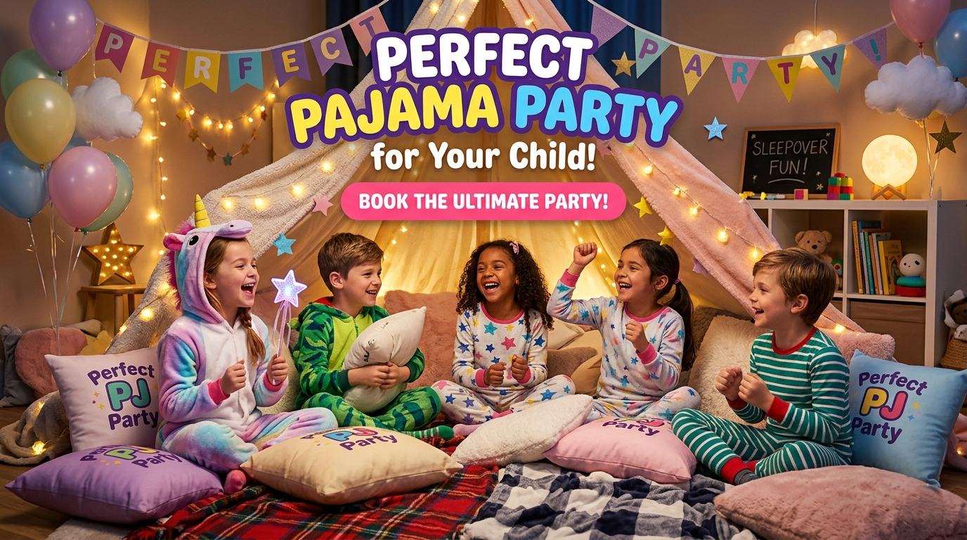 How to Organize the Perfect Pajama Party for Your Child