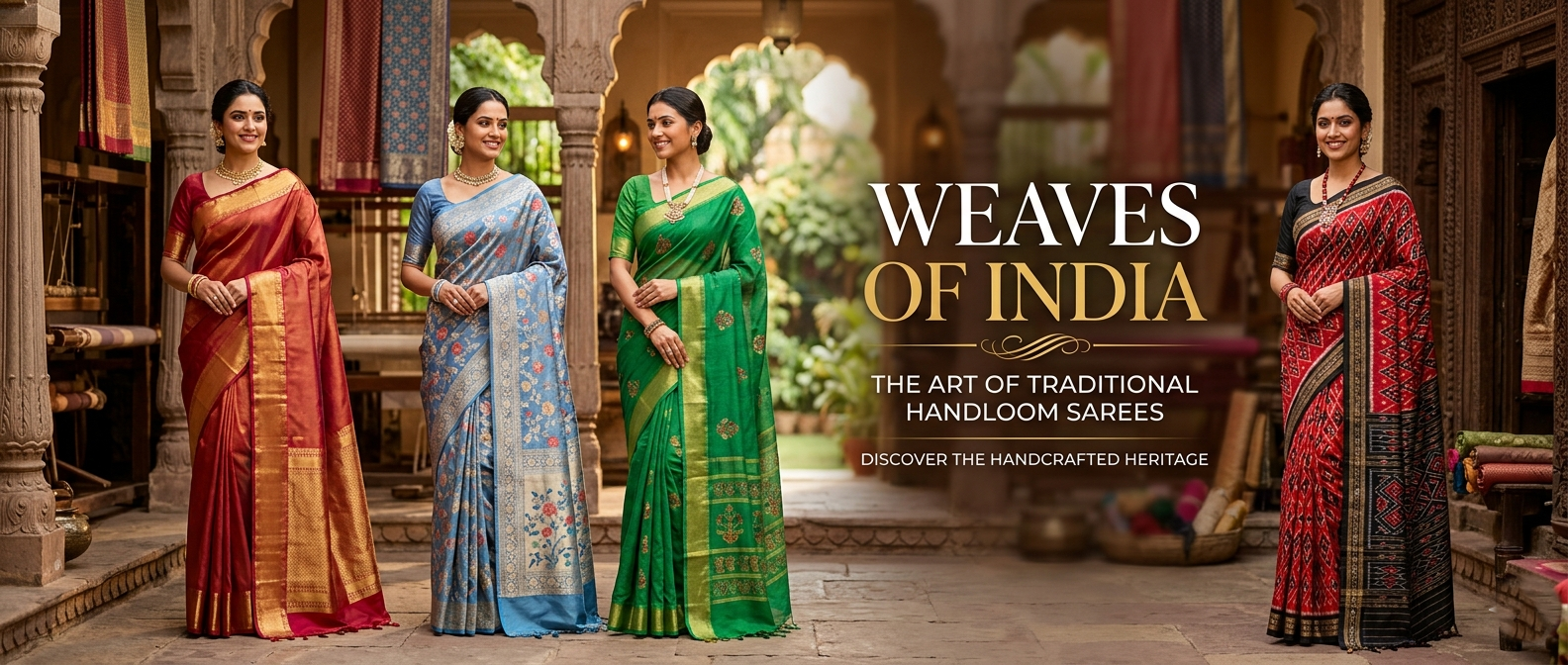 The Living Canvas: Celebrating the Heritage Weaves of India