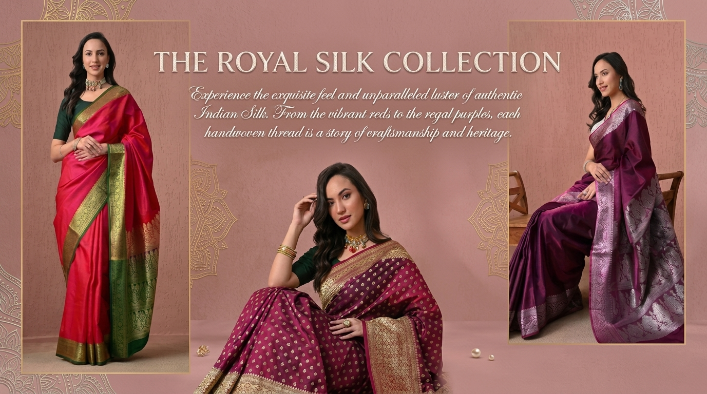 The Finest Weaves for the Finest Occasions-Silk Sarees