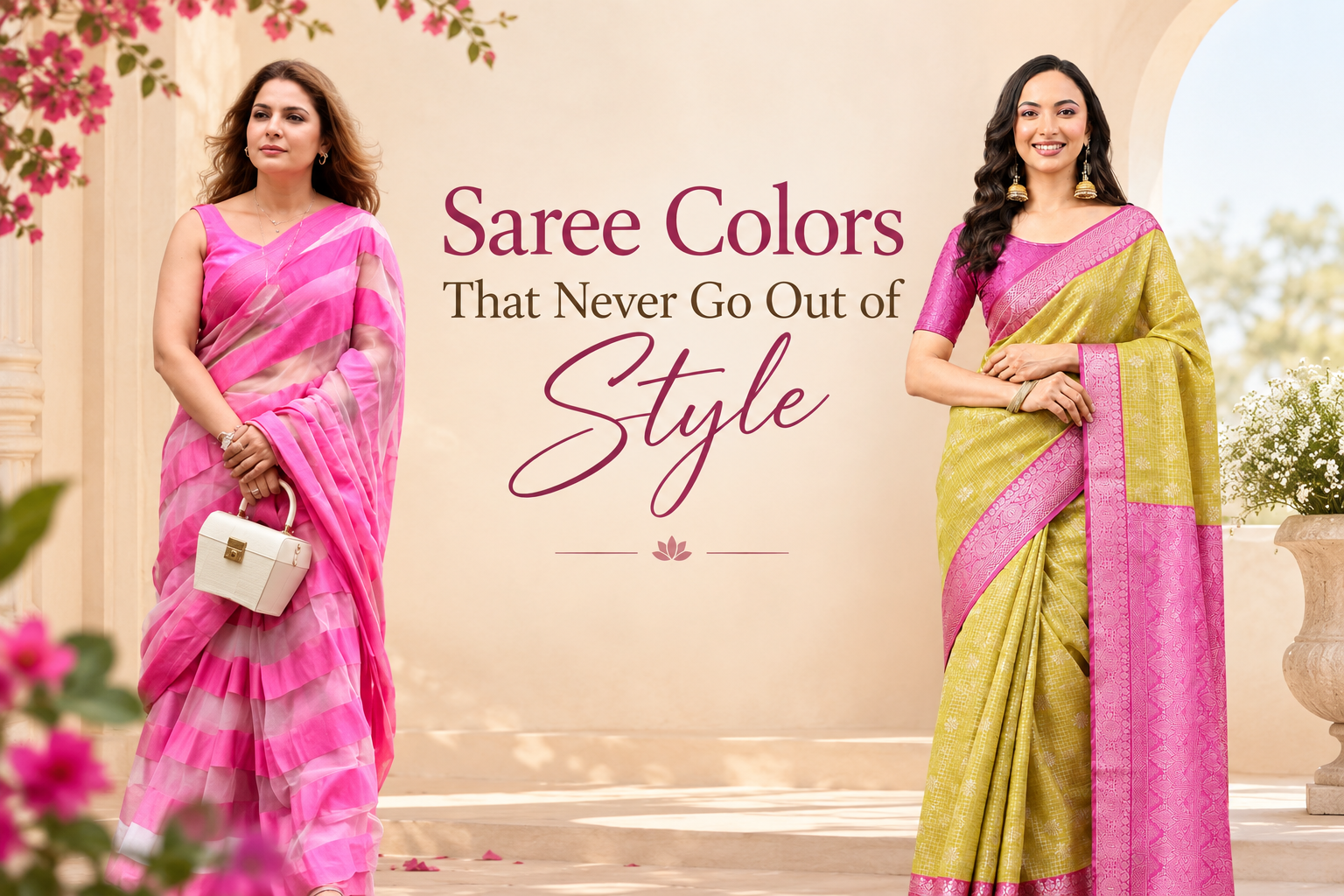 Forever Graceful: Saree Colors That Never Go Out of Style