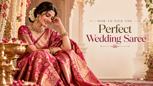 The Ultimate Guide: How to Pick the Perfect Wedding Saree