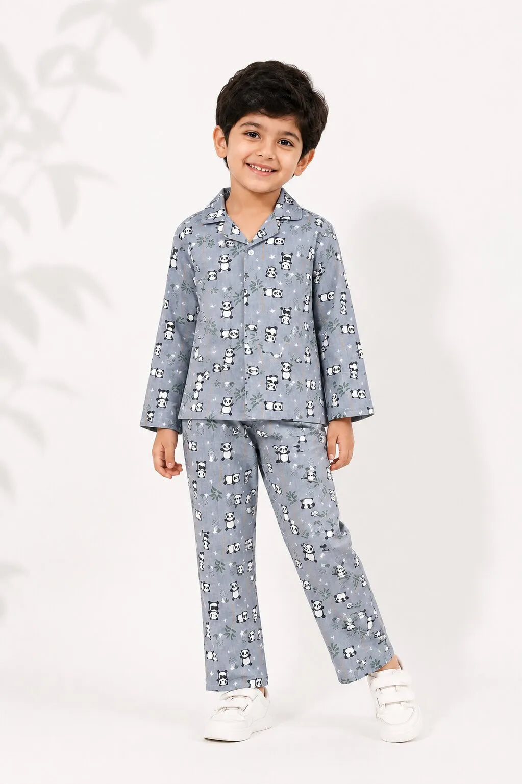 Boys' Panda Print Night Suit