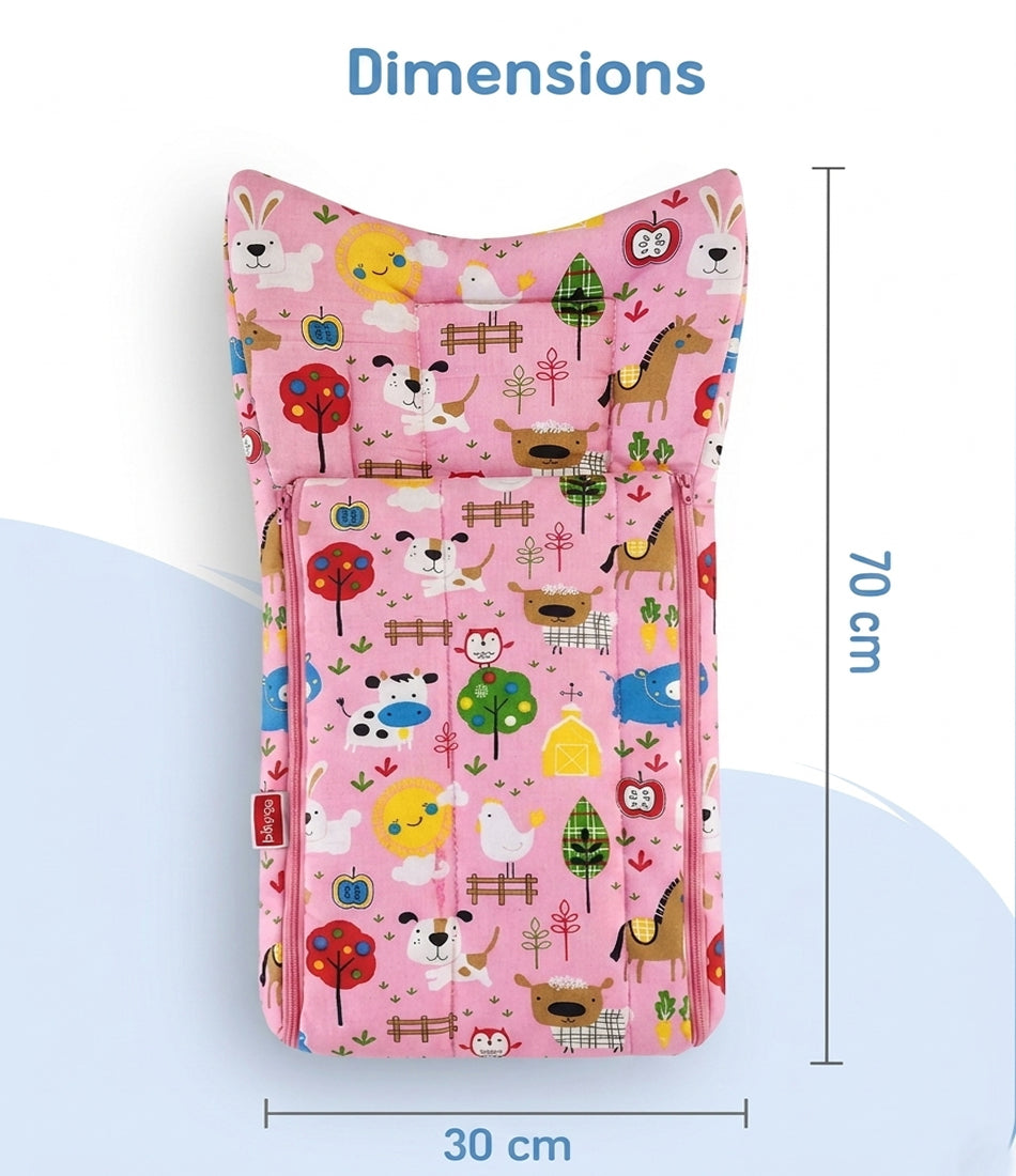 Happy Farm Baby Sleeping Bag & Carry Nest