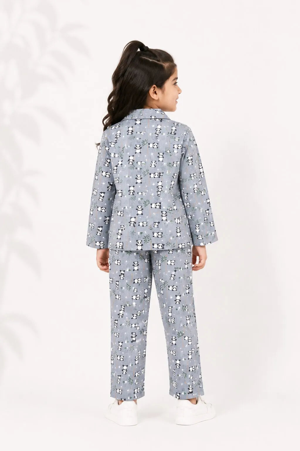 Girls' Panda Print Night Suit