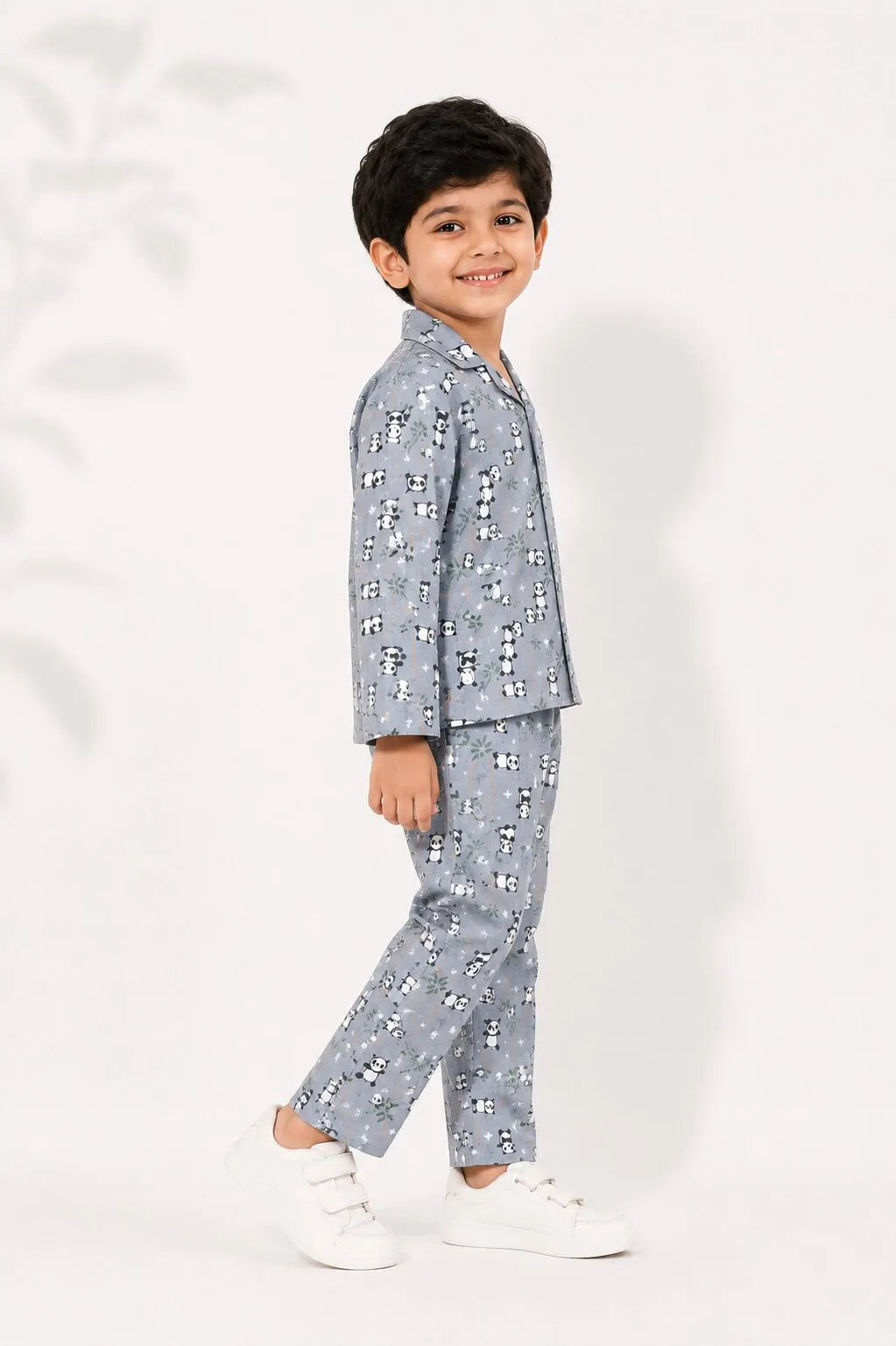 Boys' Panda Print Night Suit