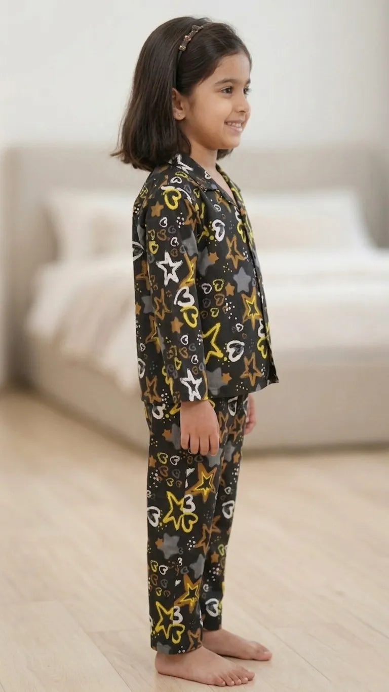 Girls Cotton Night Suit
