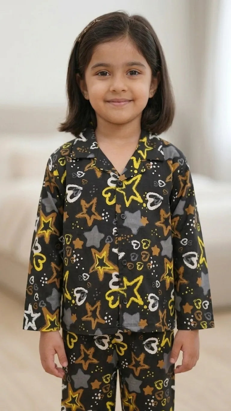 Girls Cotton Night Suit