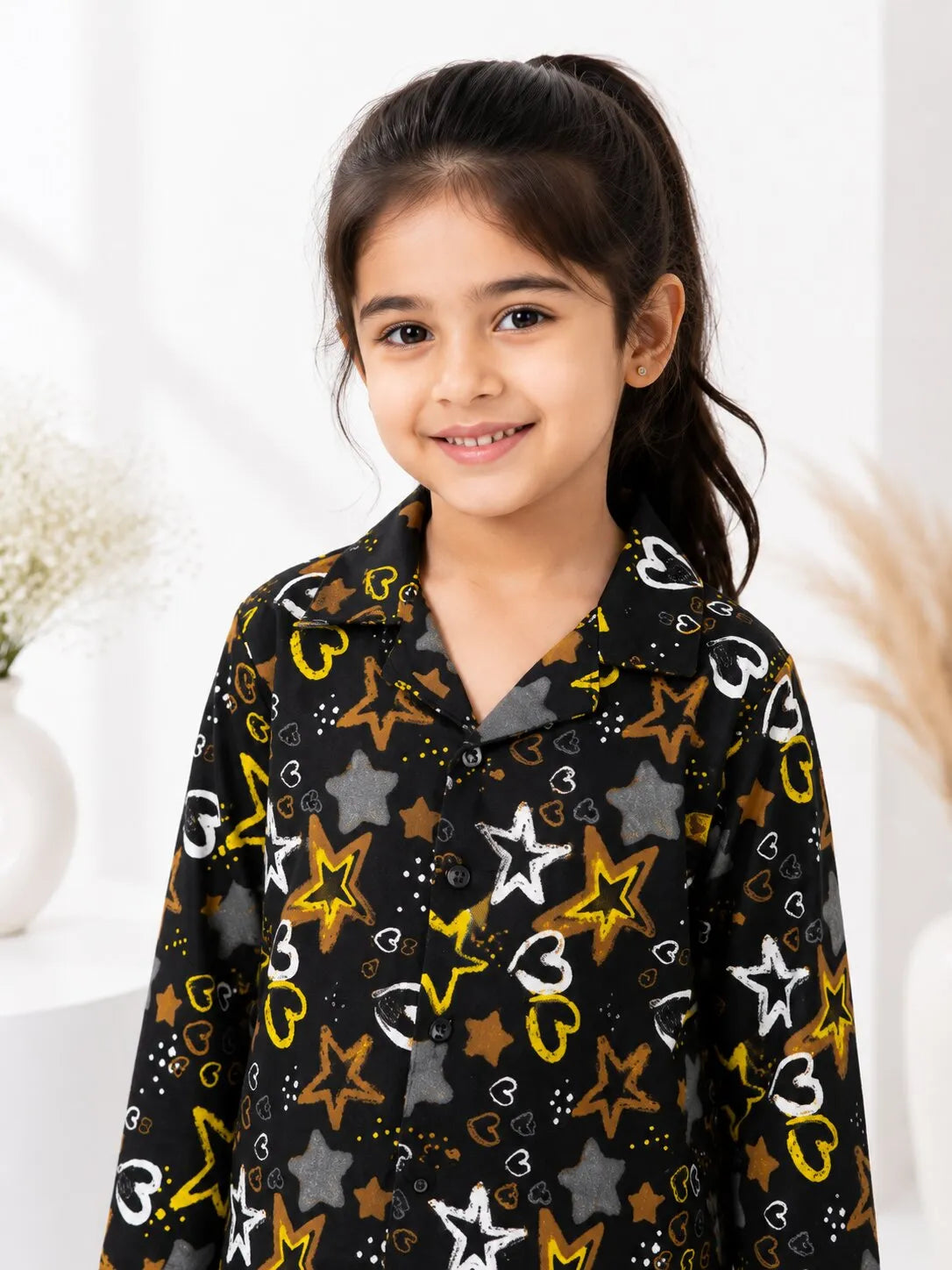 Girls Cotton Night Suit