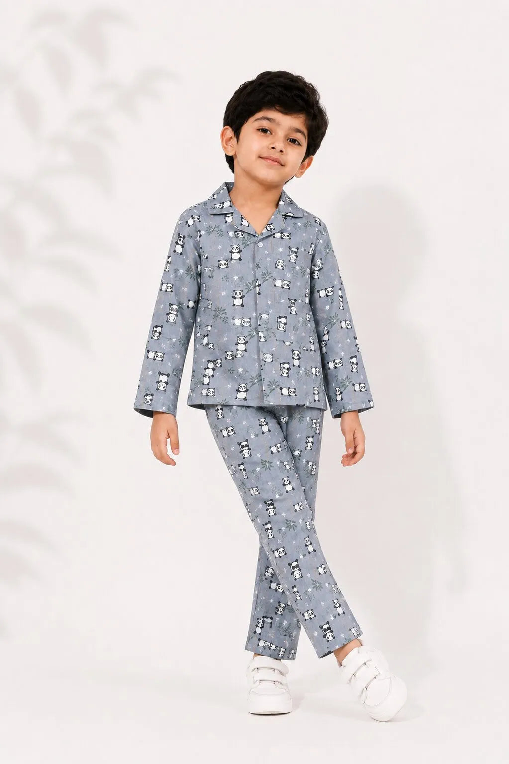 Boys' Panda Print Night Suit