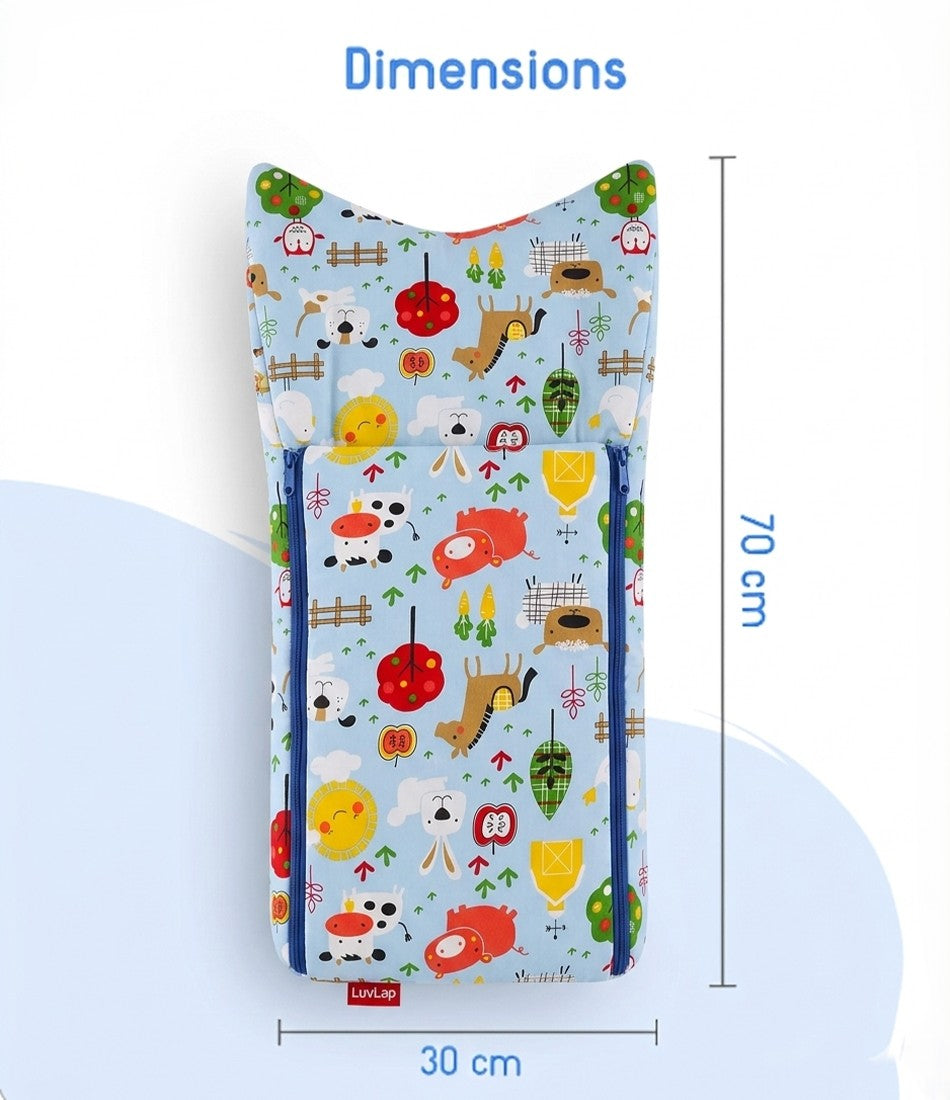 Premium Padded Baby Sleeping Bag & Carry Nest