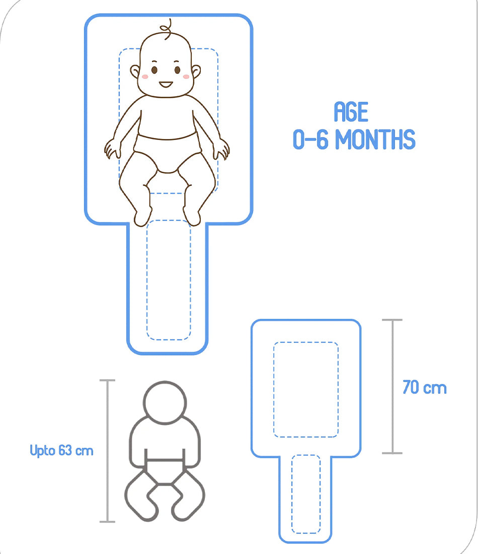 Premium Padded Baby Sleeping Bag & Carry Nest