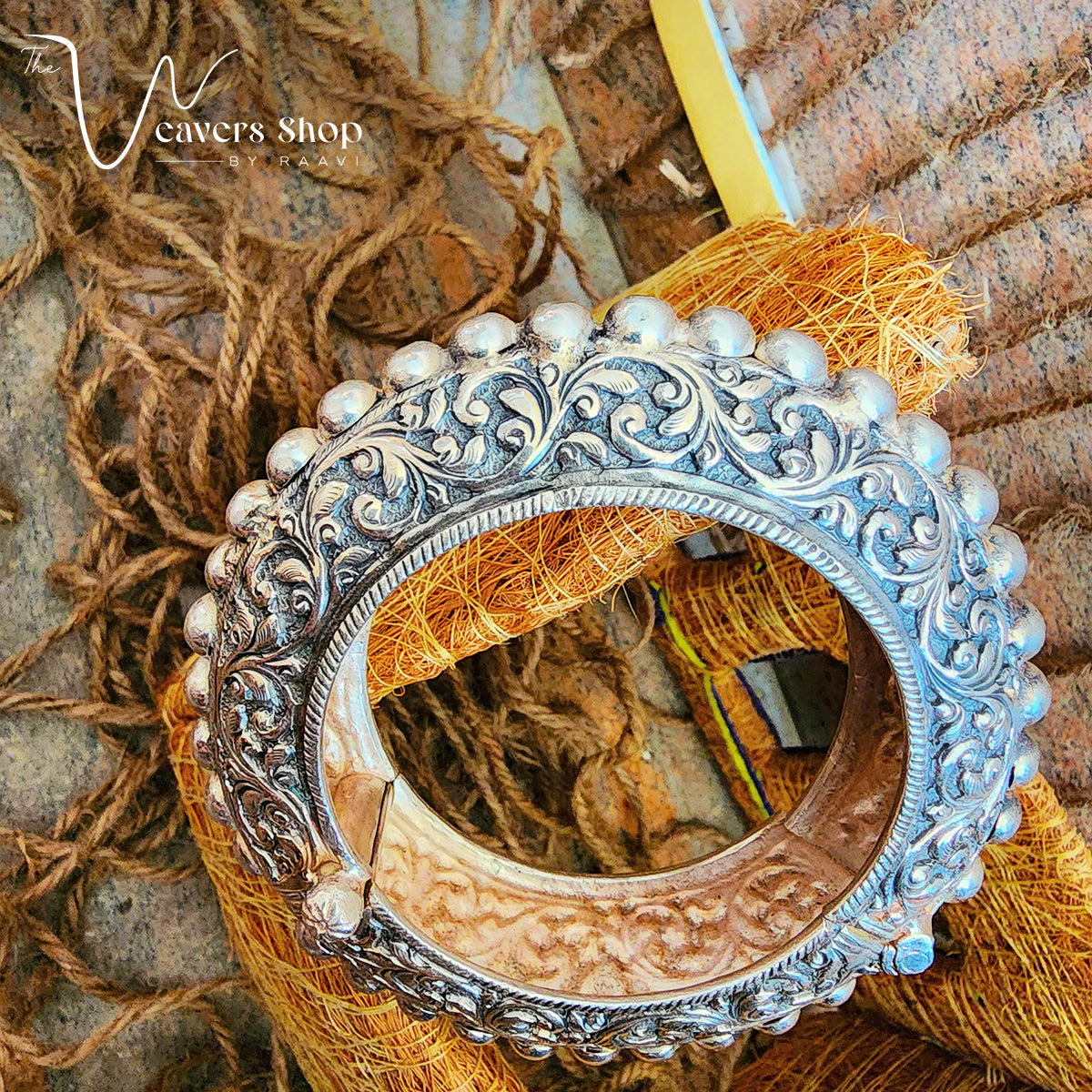  92.5 Sterling Silver Handcrafted kada