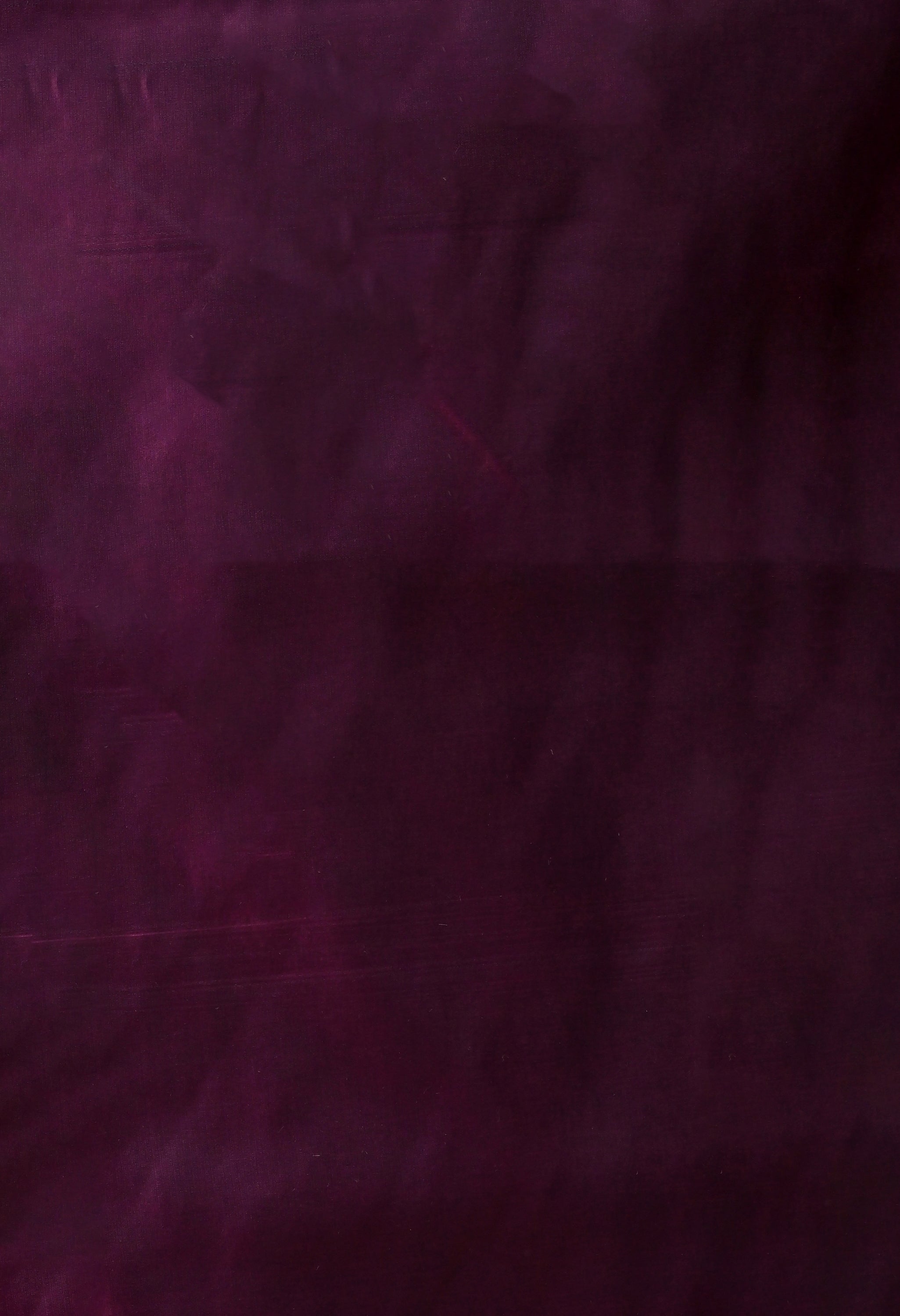 Pure Silk Banarasi Saree in Magenta-Purple with Intricate Gold Zari