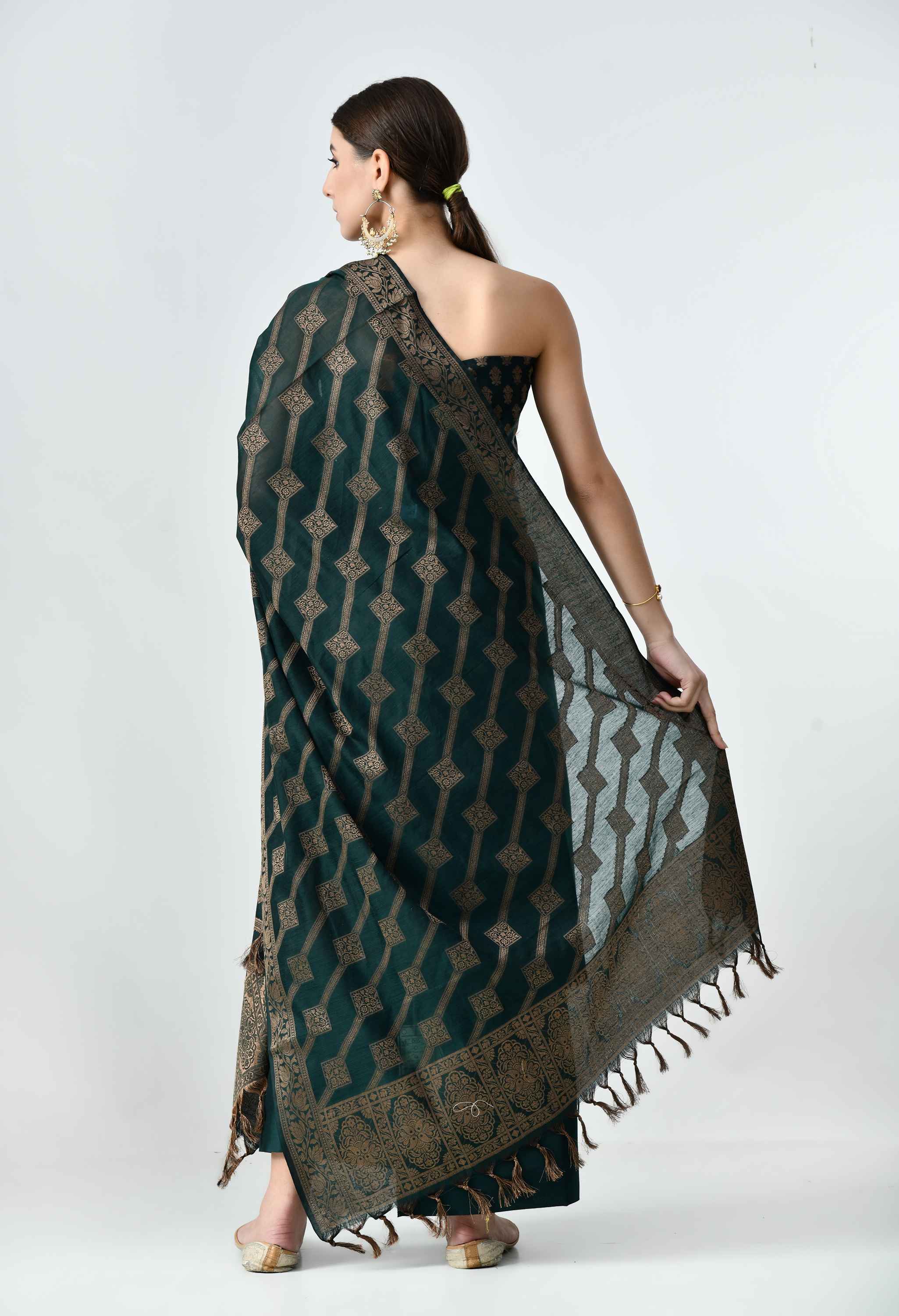 Banarasi Chanderi Cotton Suit Sets