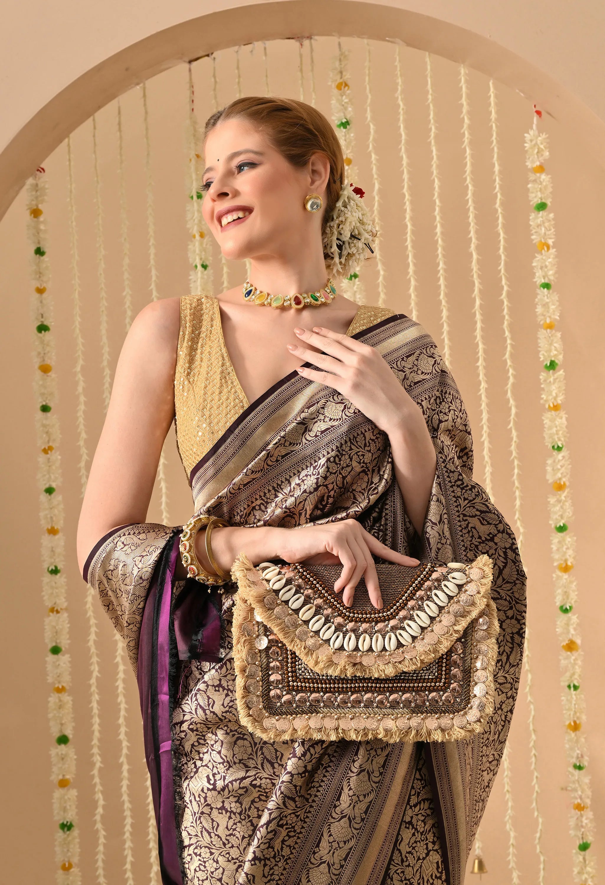 Banarasi Katan silk saree for wedding