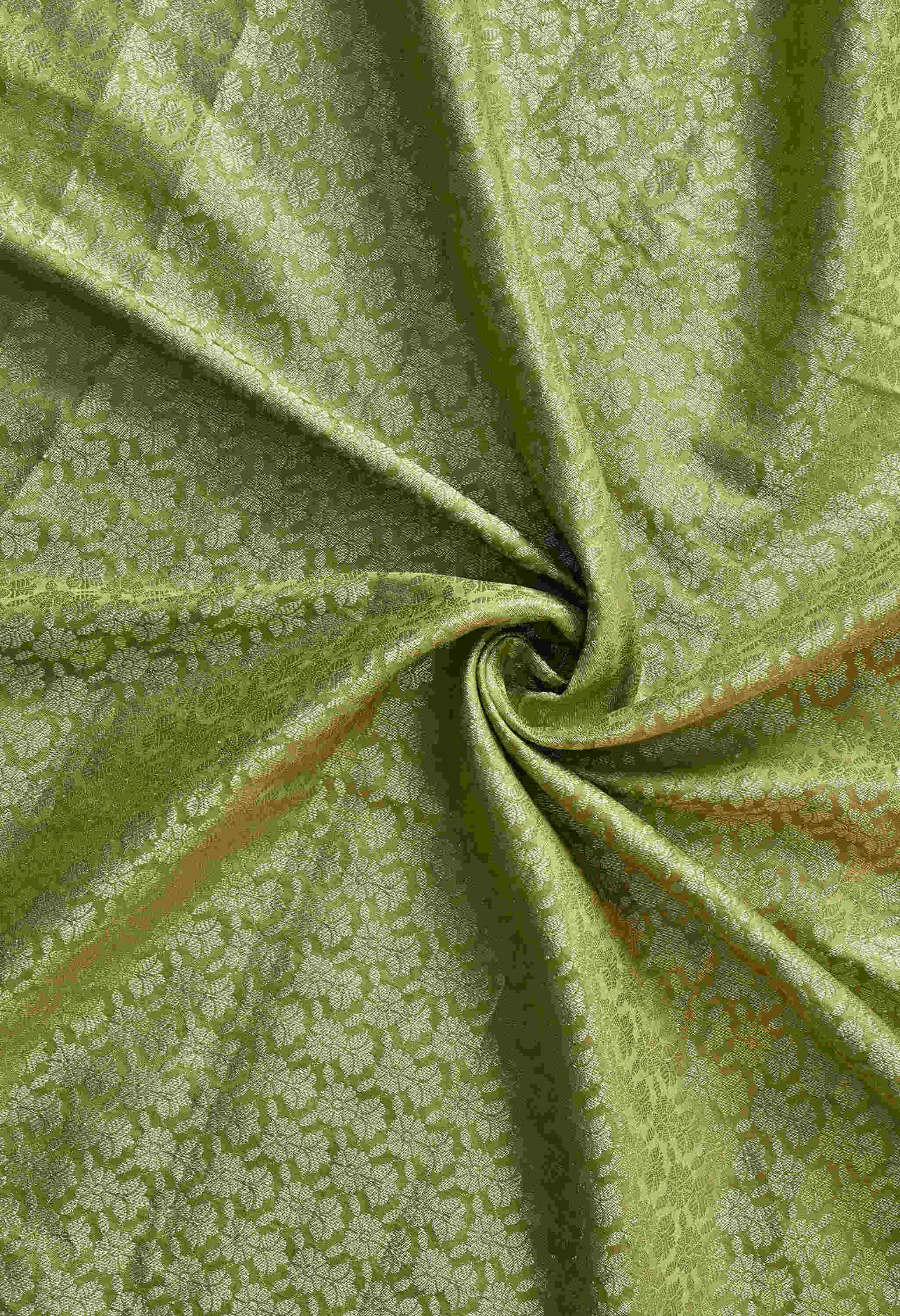 Banarasi Silk Green Saree