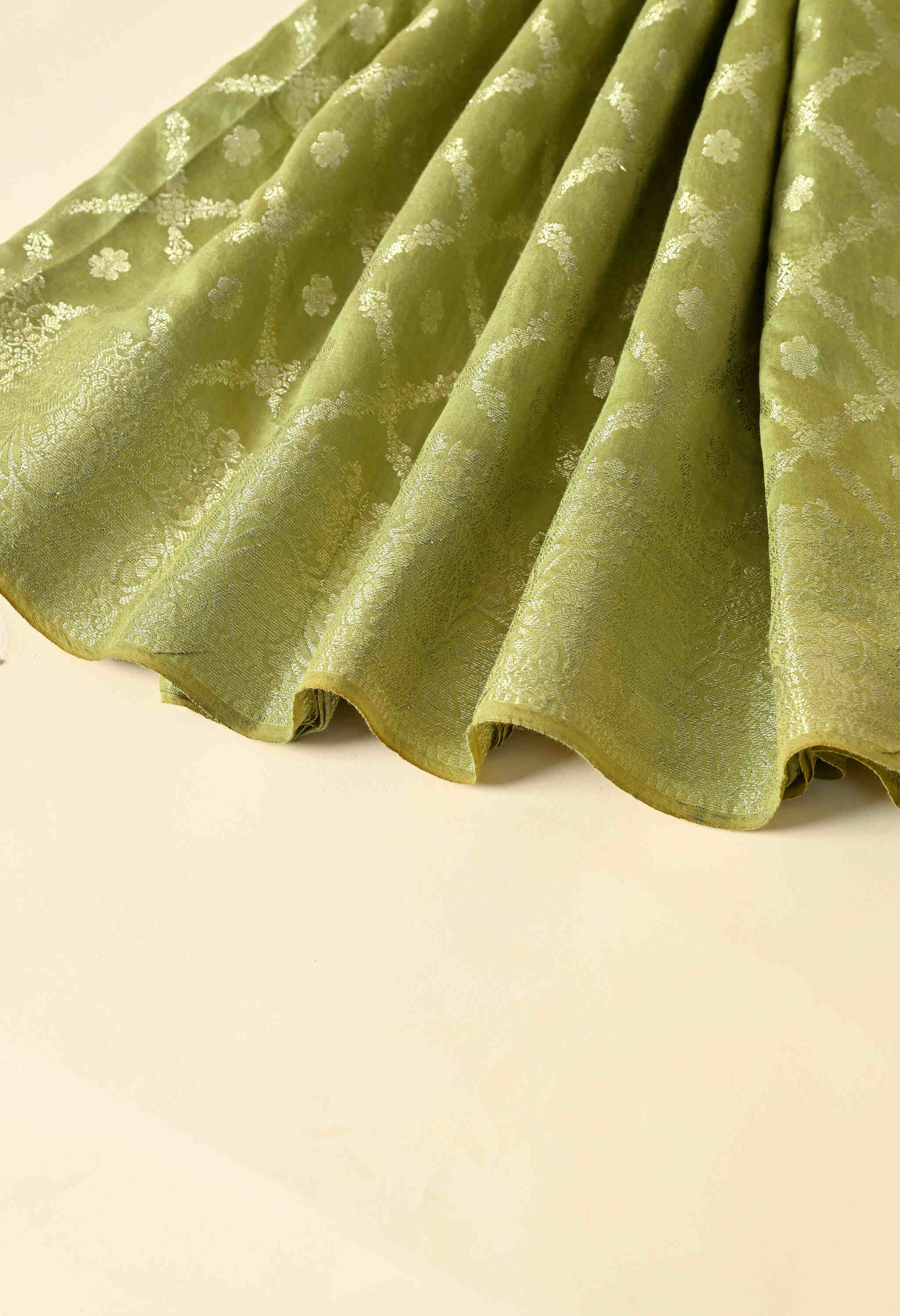 Banarasi Silk Green Saree