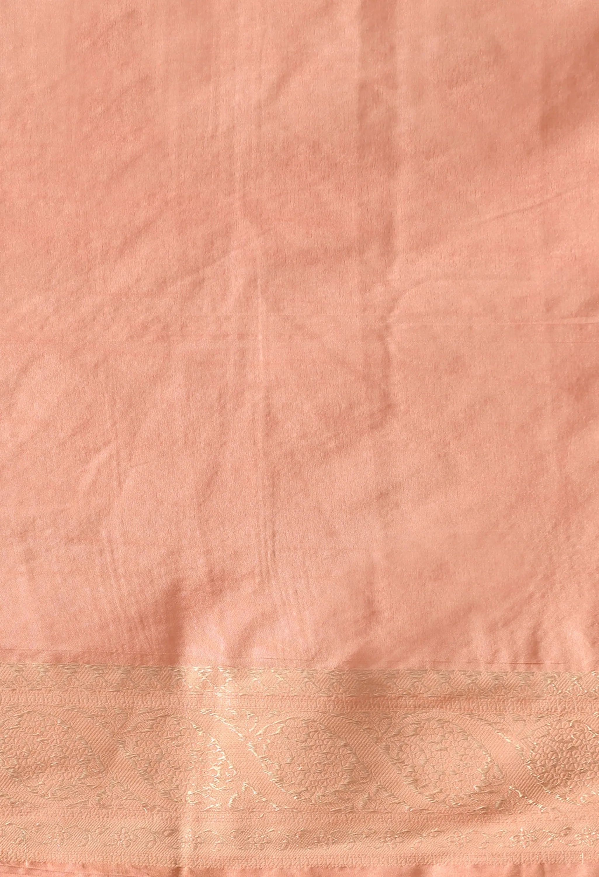 Banarasi Silk Peach Saree