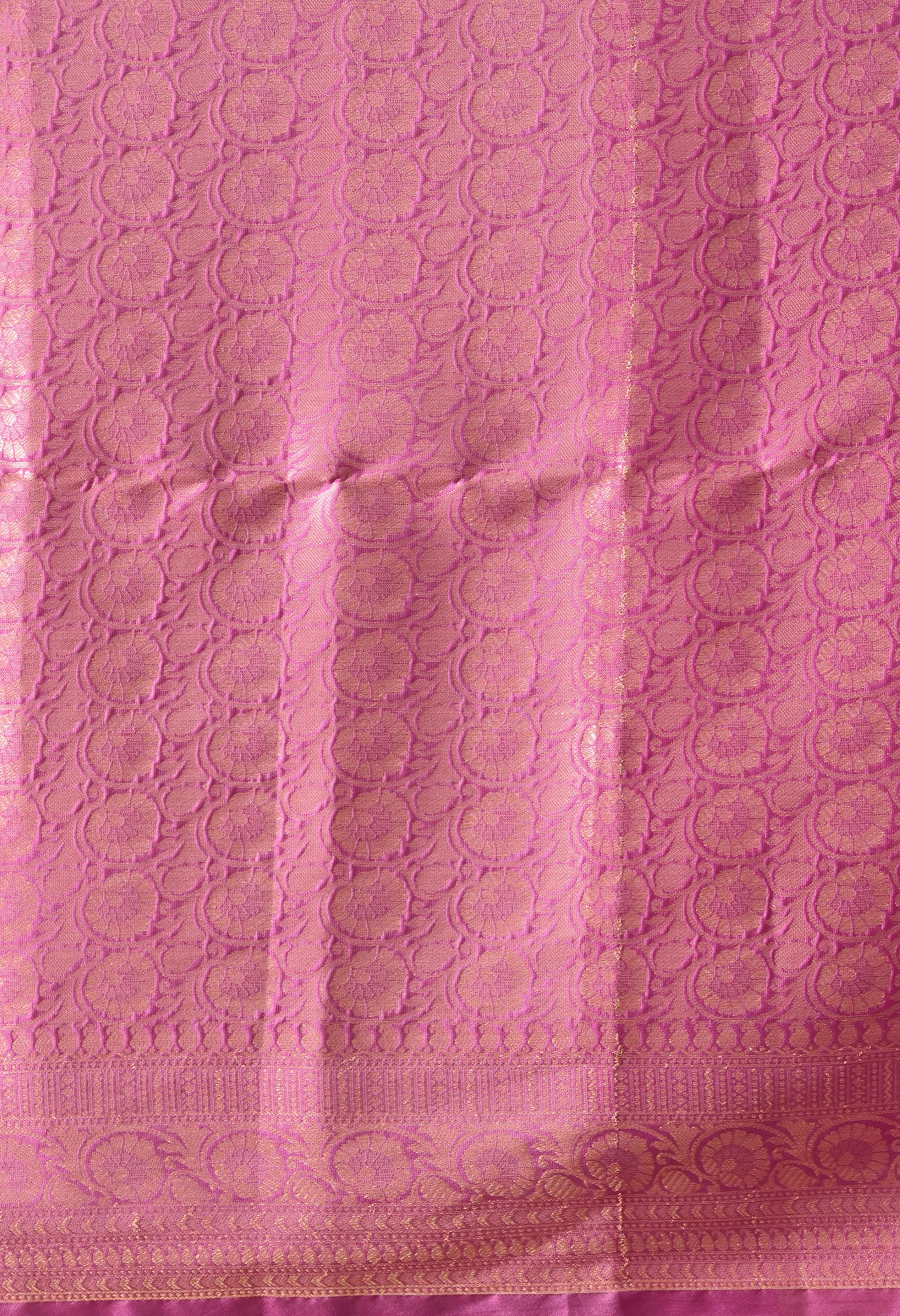 Banarasi Silk Pink Saree