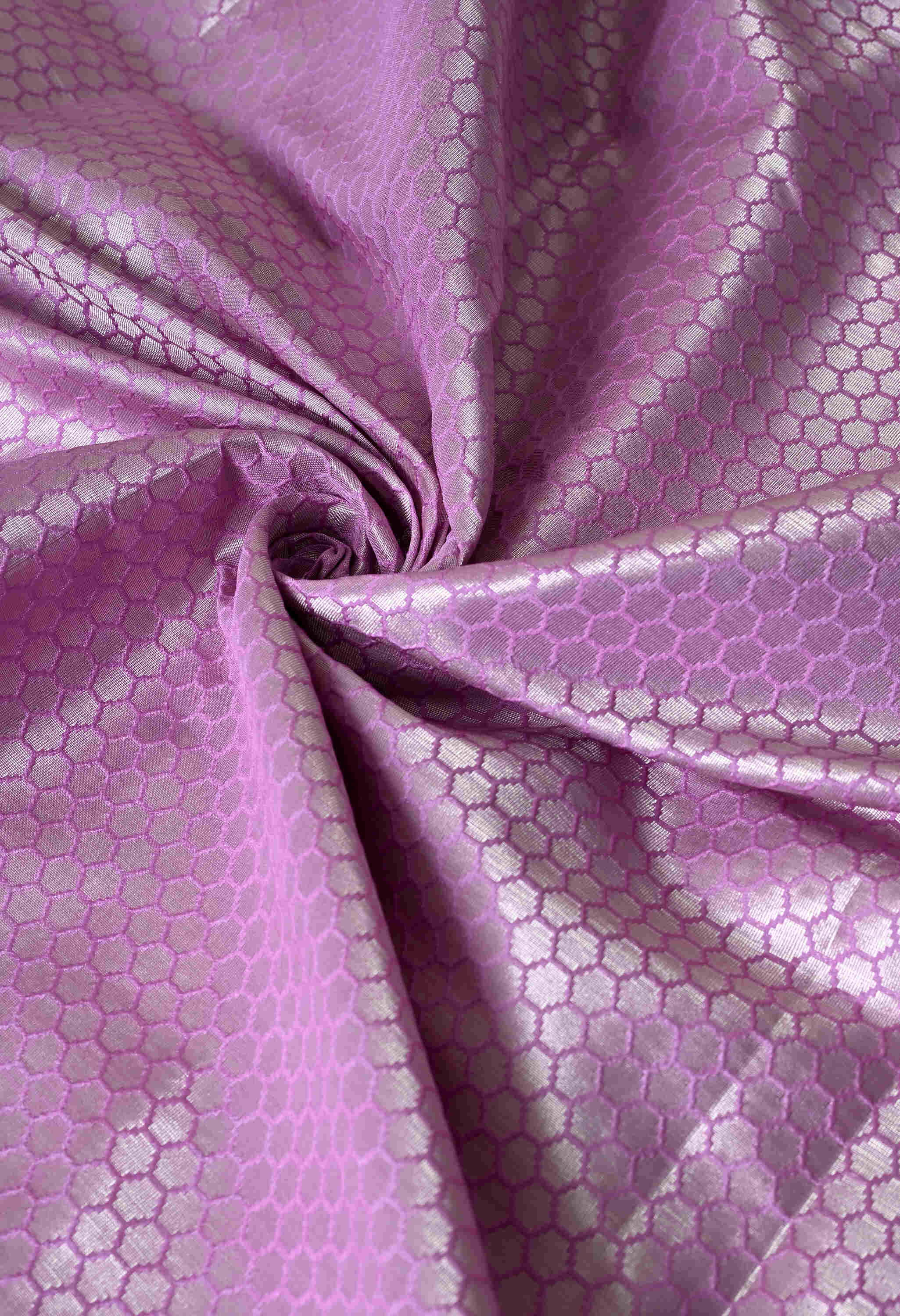 Banarasi Silk Purple Saree