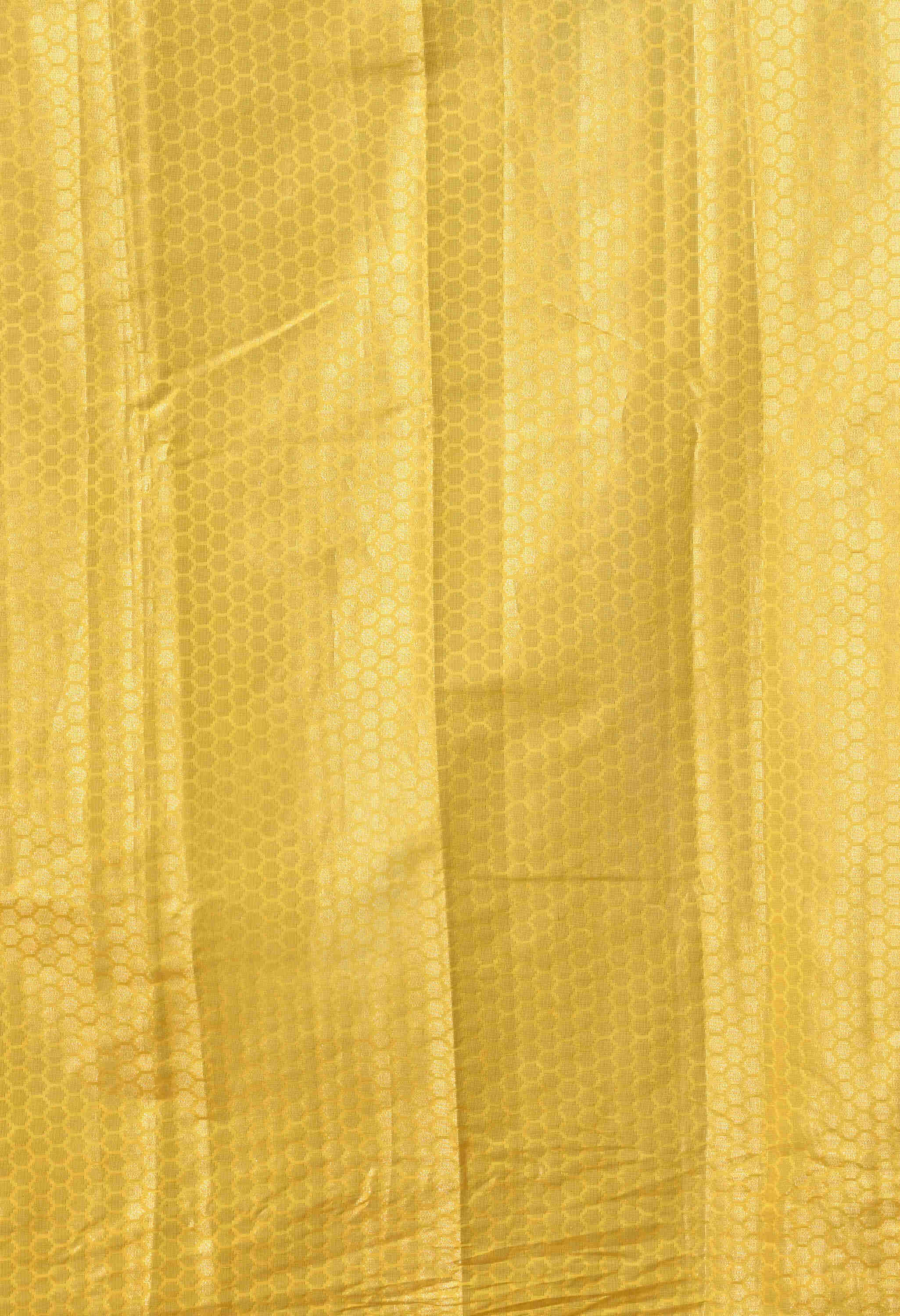 Banarasi Silk Yellow Saree