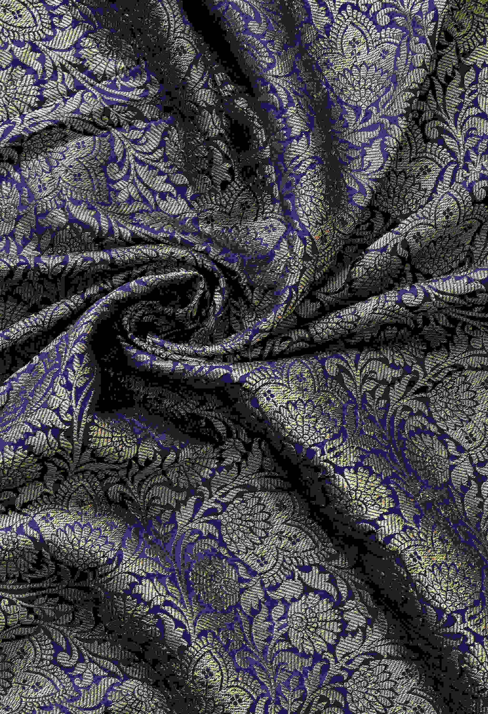 Banarasi Silk blue Saree