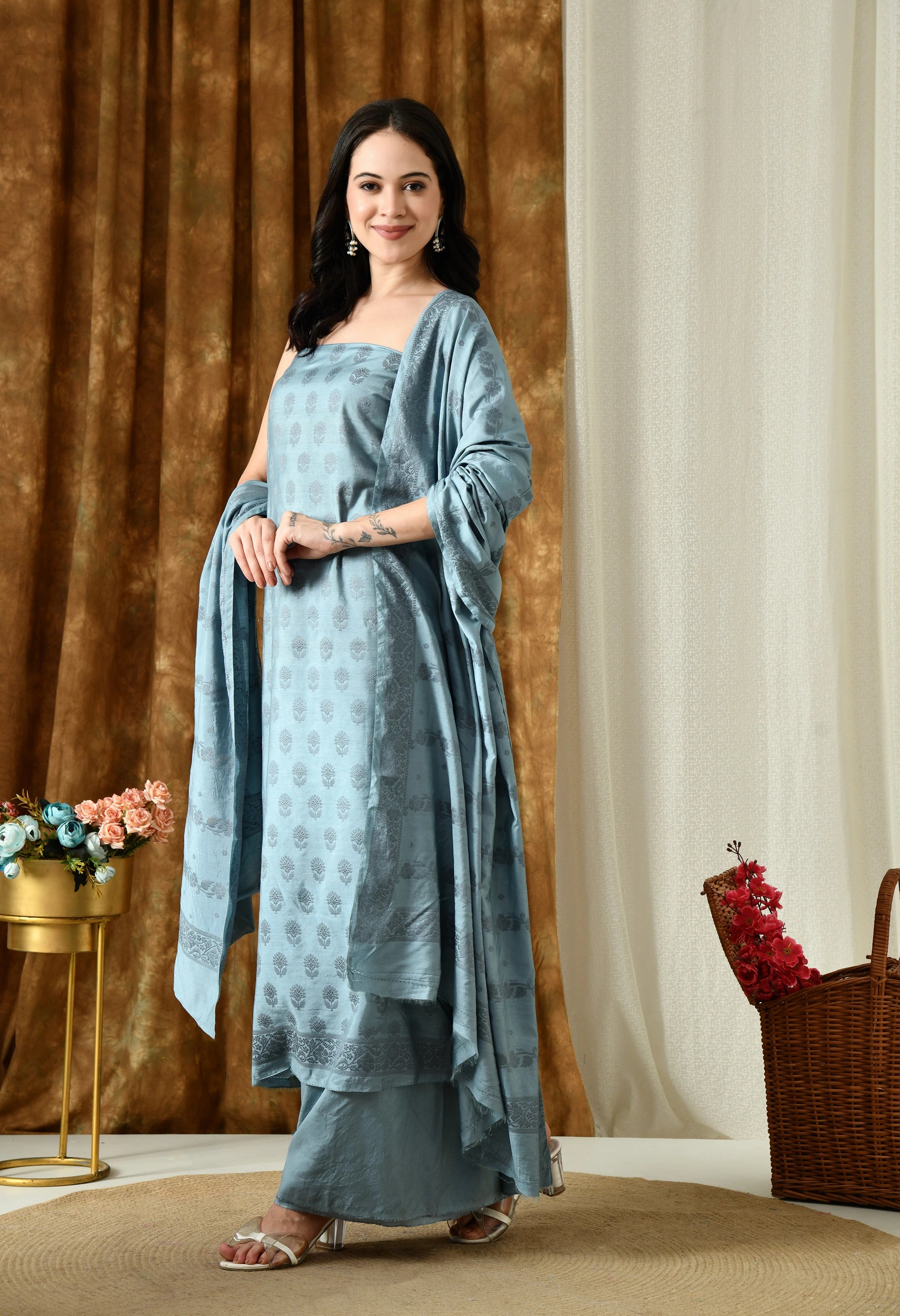 silk salwar kameez online shopping