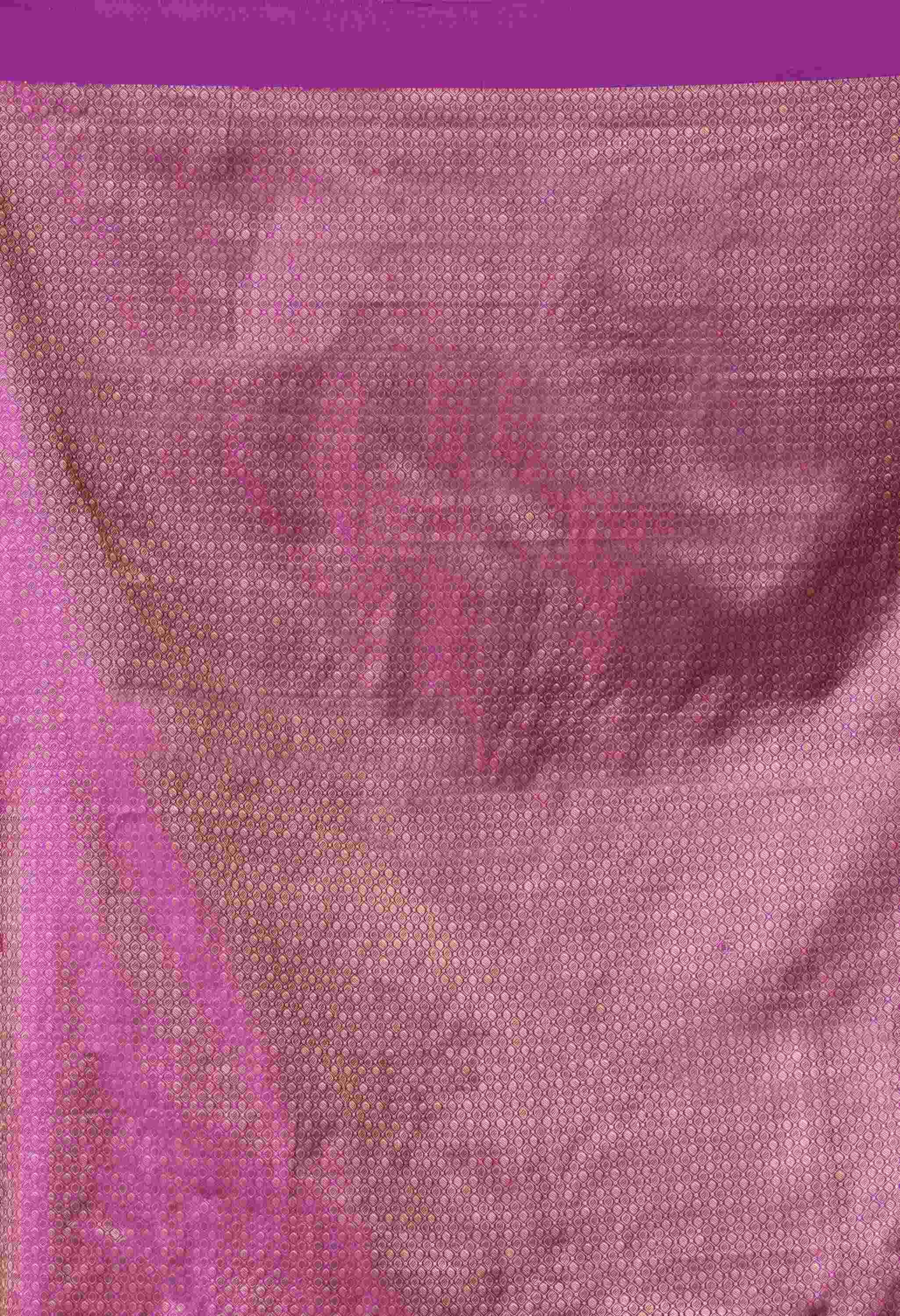 Banarasi purple silk saree designs