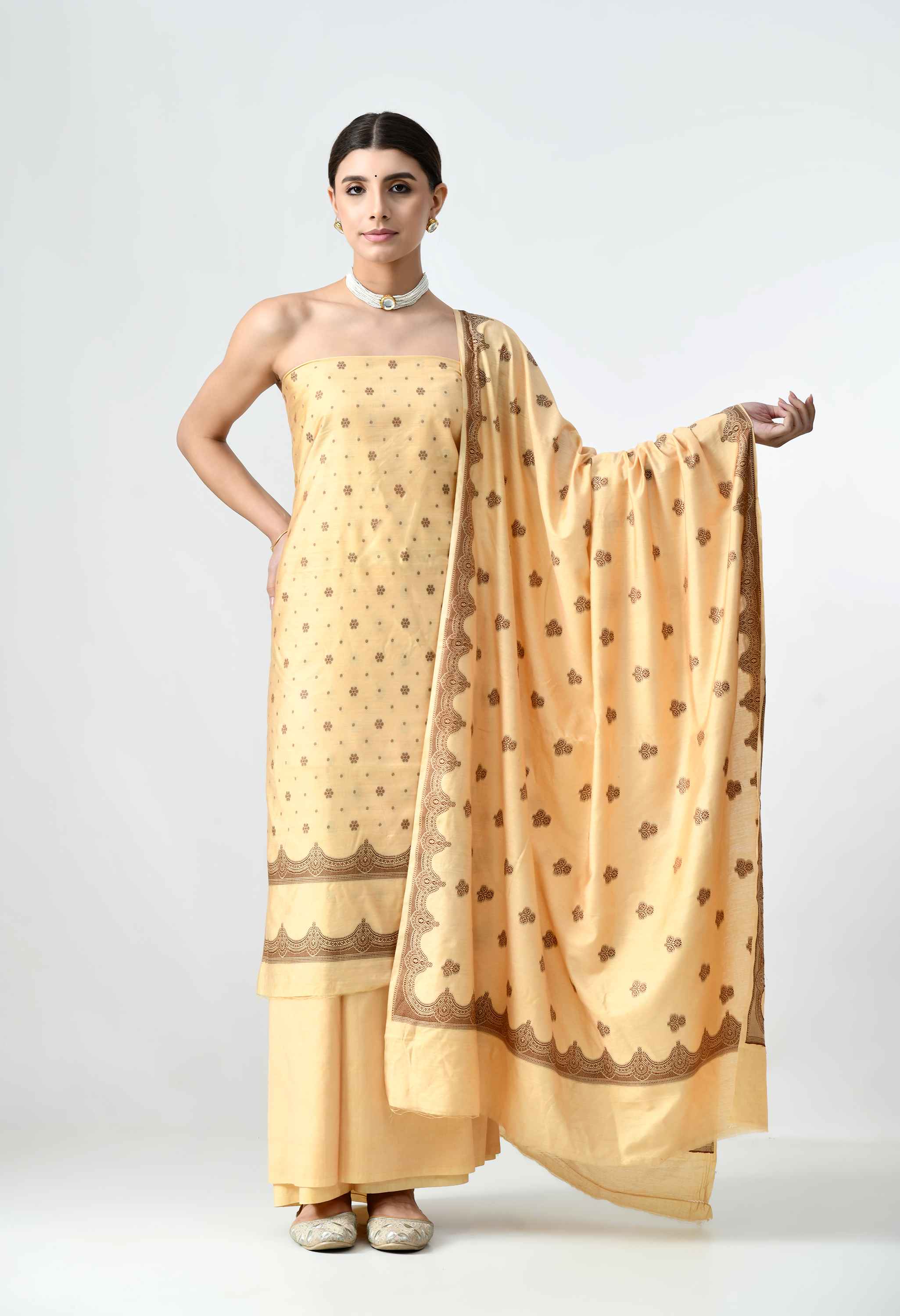 Banarasi soft Silk Suit Sets