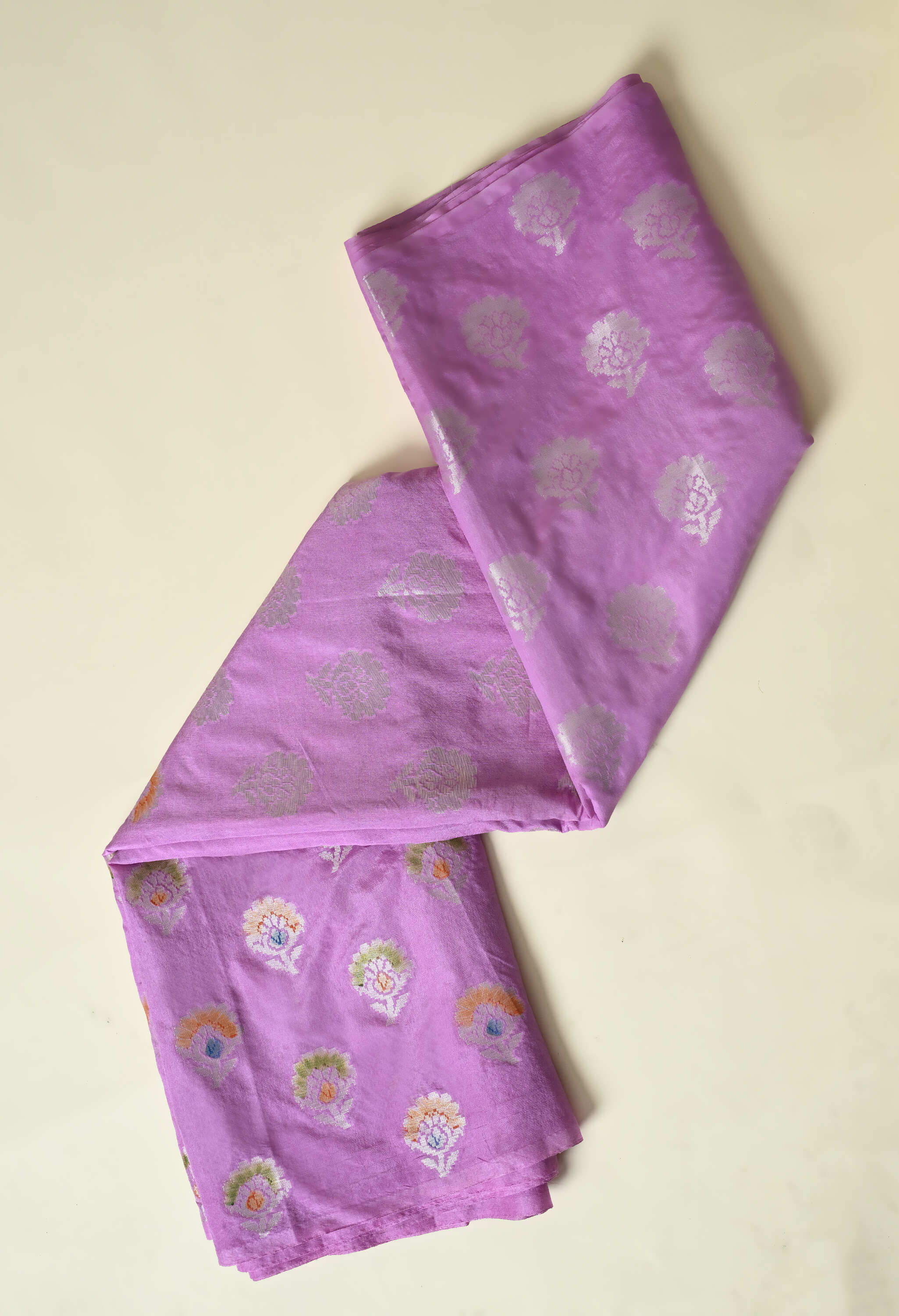 Banarasi Silk Purple Saree