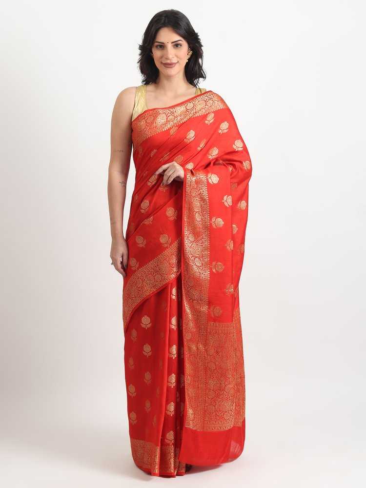 Lightweight Banarasi silk saree