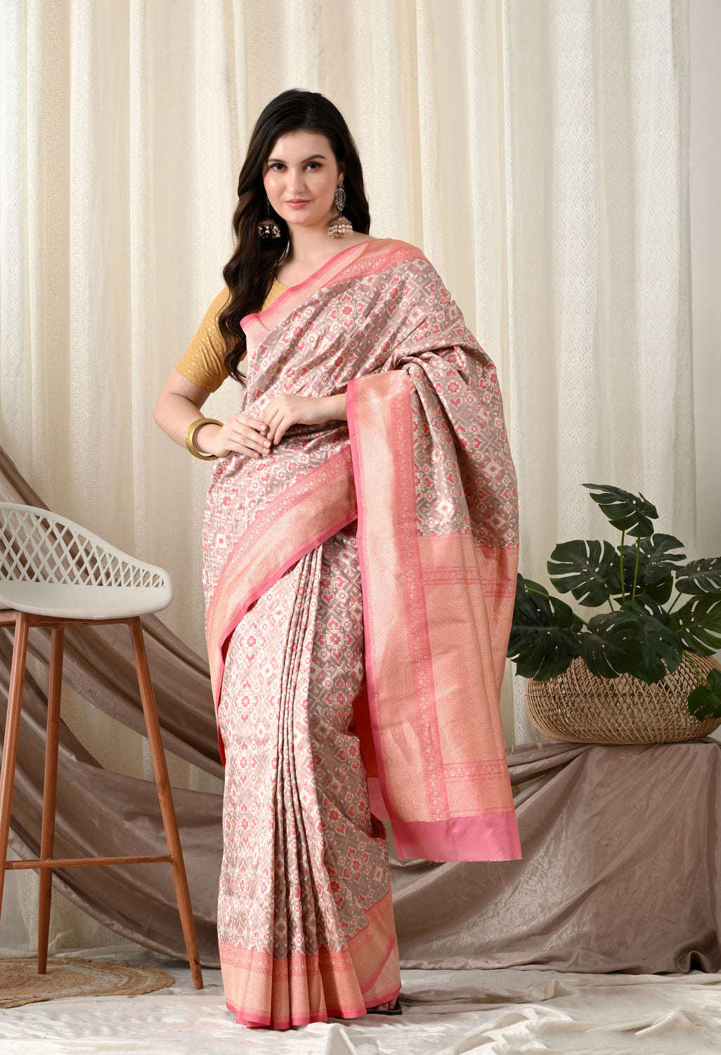 Best Party Wear Kataan Silk Saree