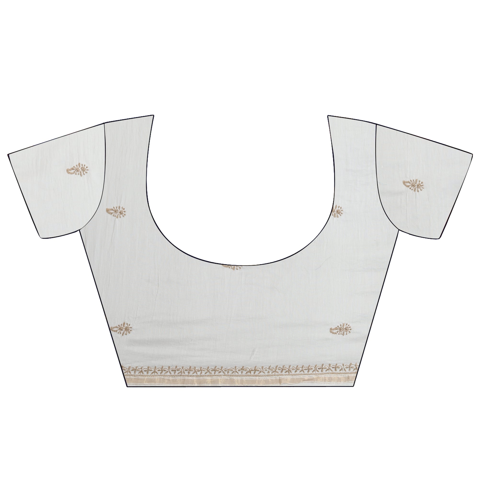 Designer mul Chanderi saree