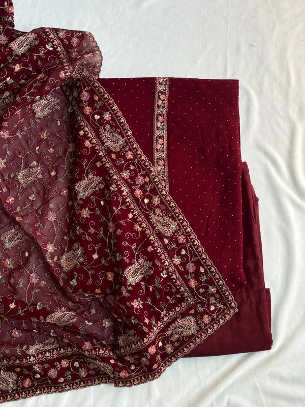 Georgette salwar kameez set