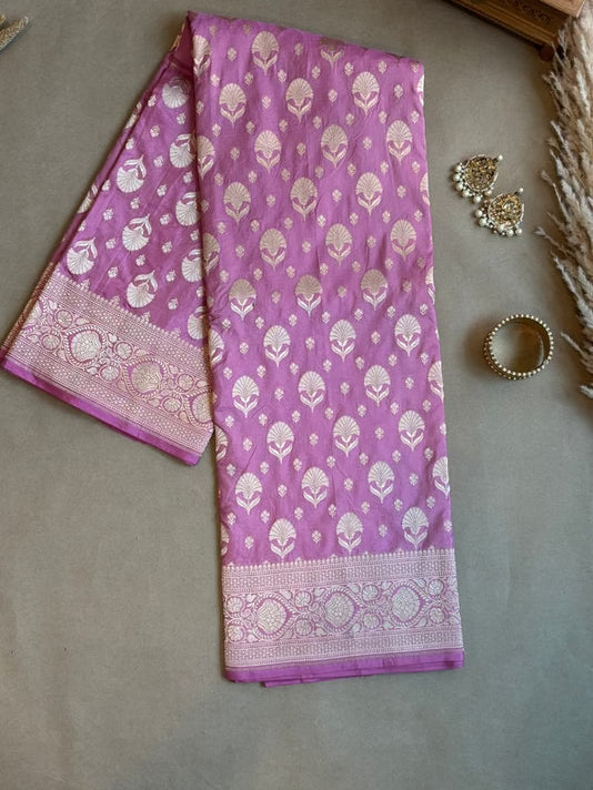 Best Handwoven katan silk saree