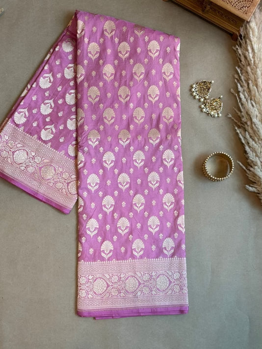 Best Handwoven katan silk saree