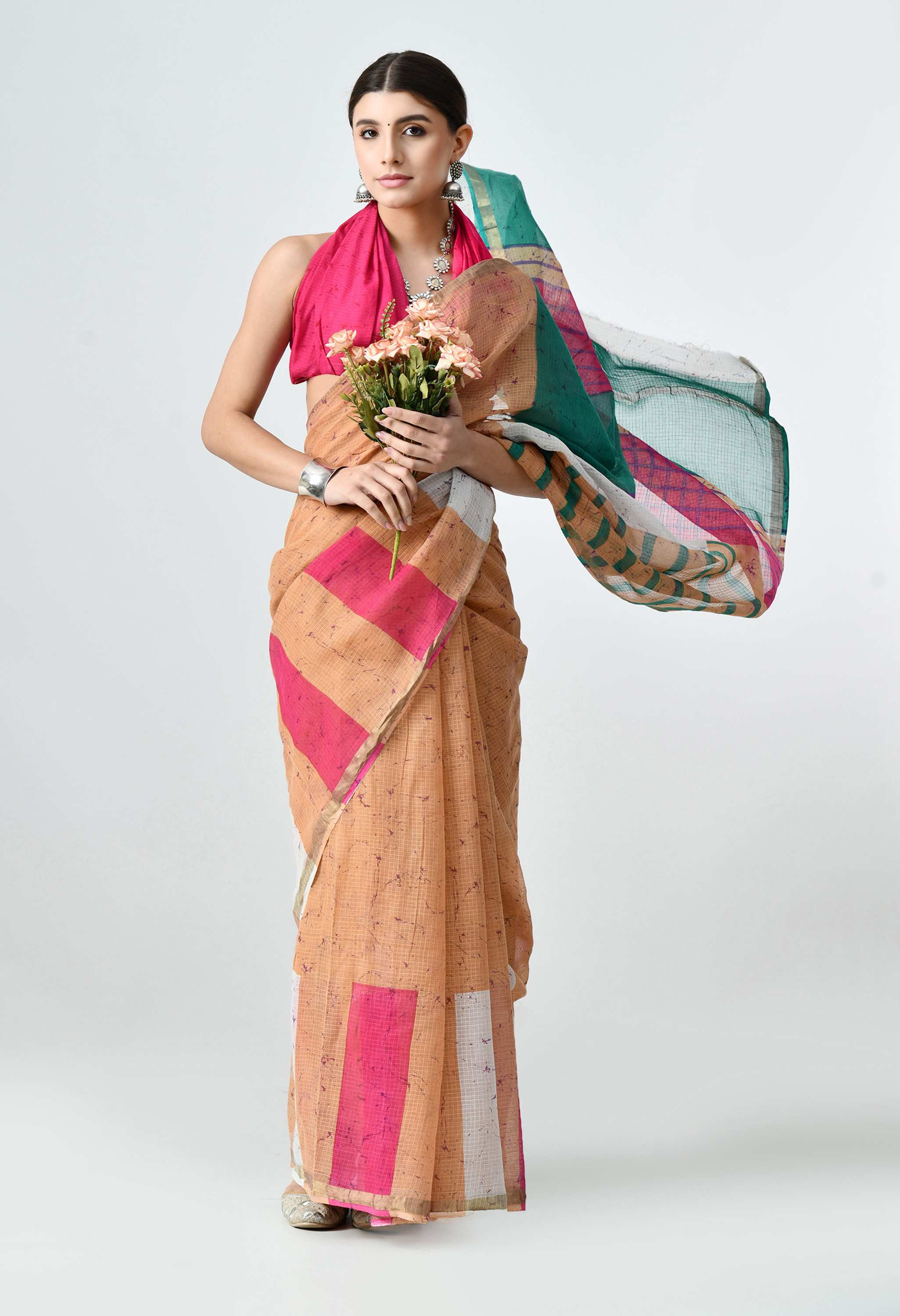 Best Kota Handblock Saree