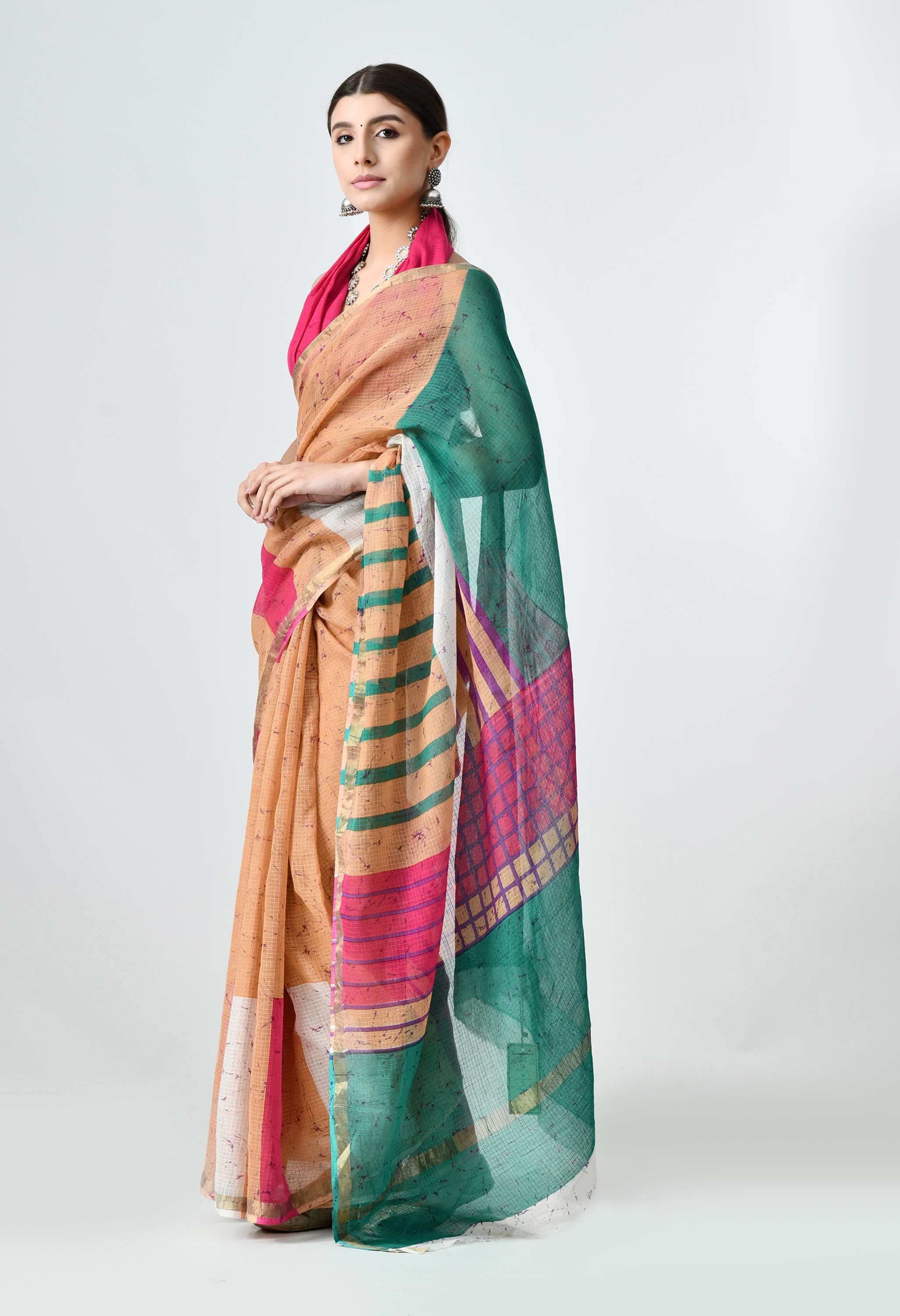 Best Kota Handblock Saree