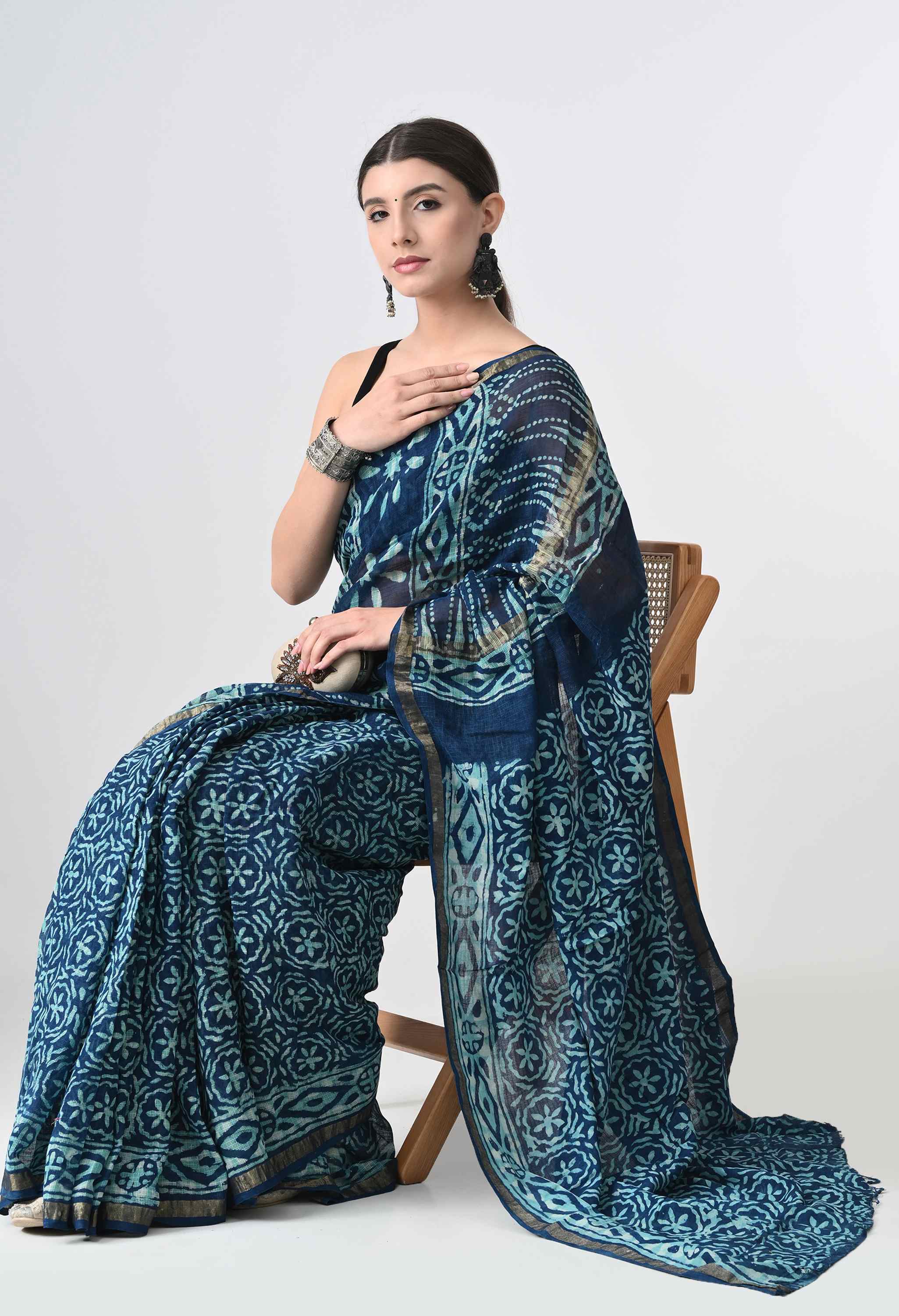 Best Kota Handblock Saree