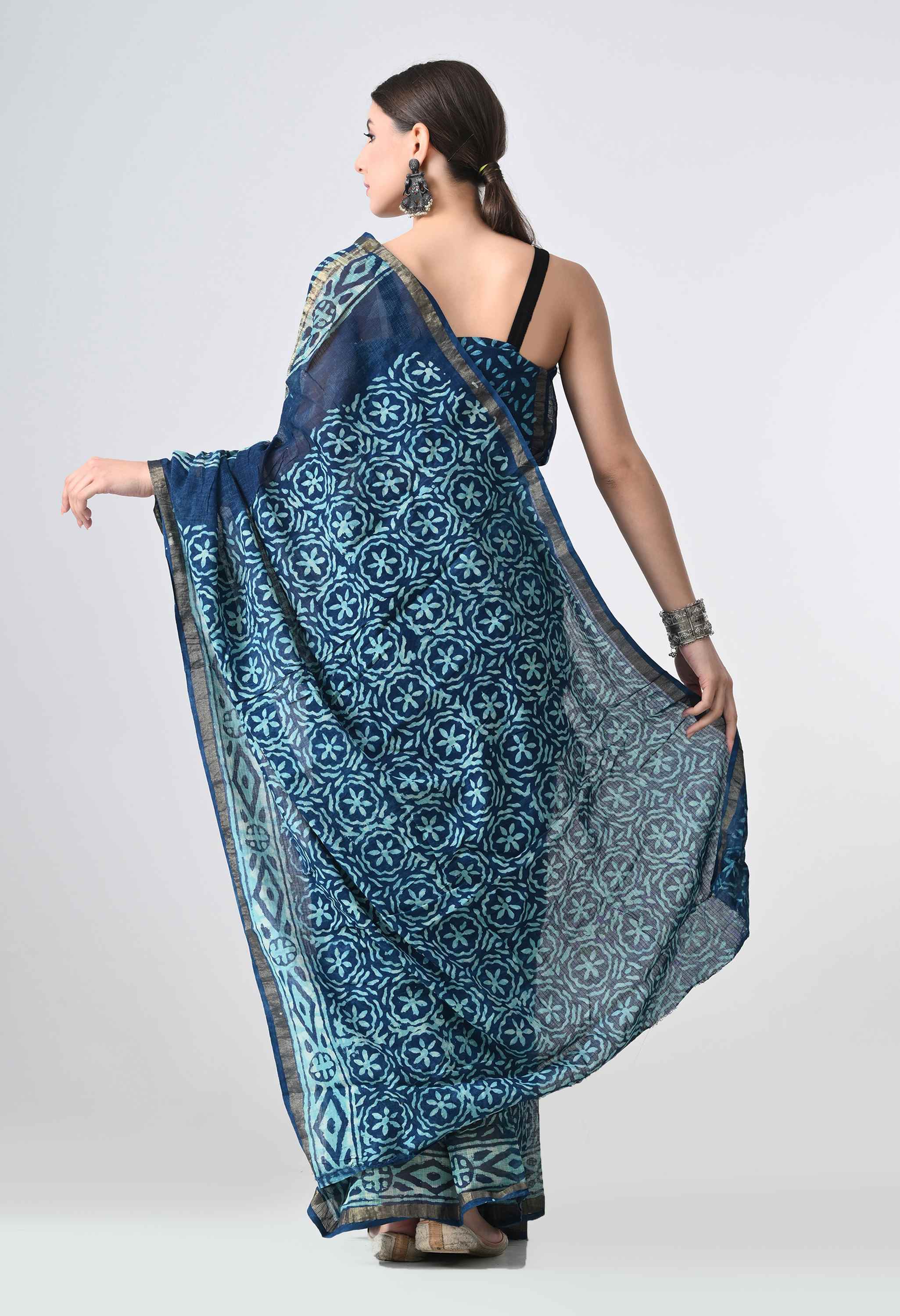 Best Kota Handblock Saree