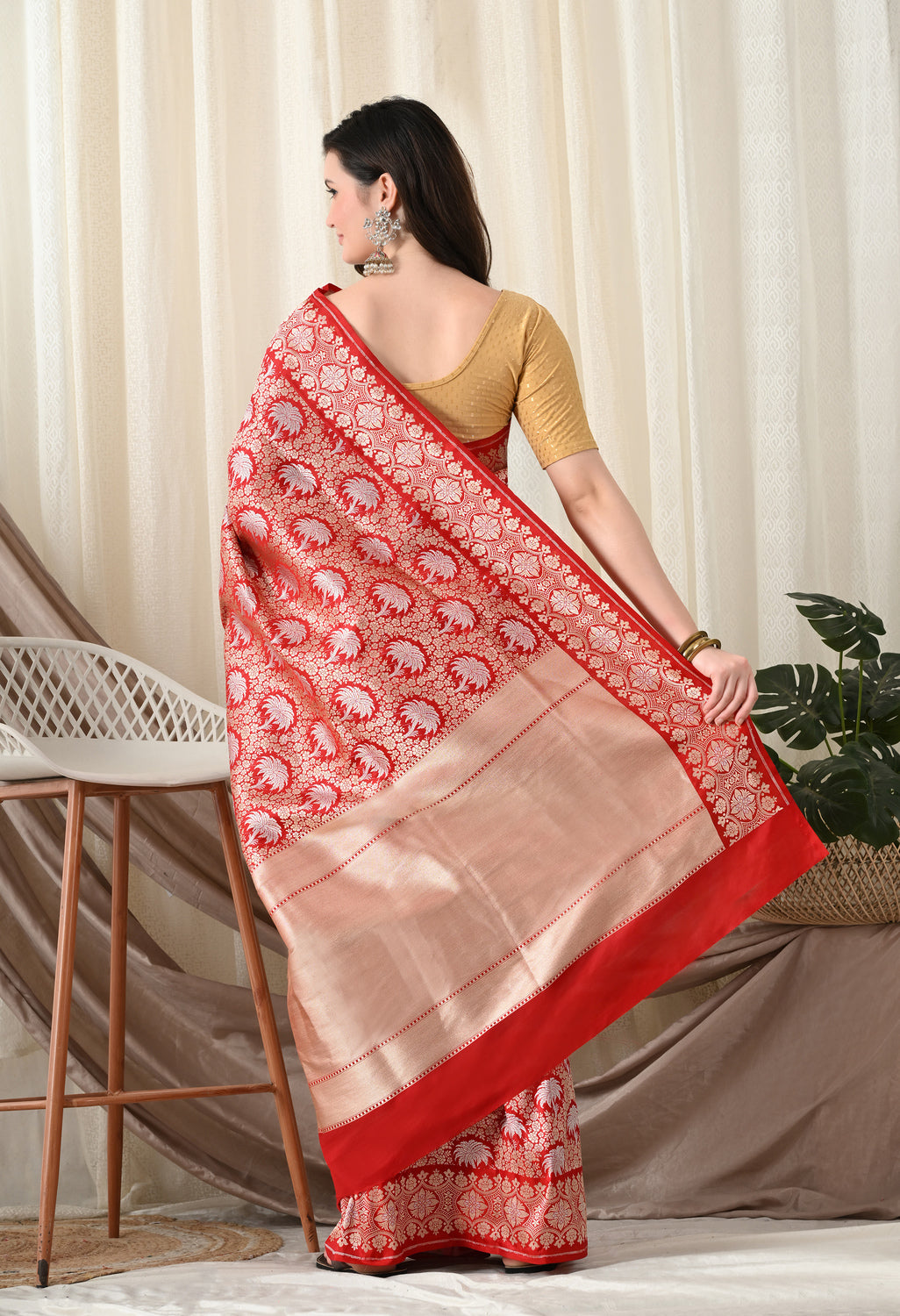 Best Party Wear Katan Silk Saree