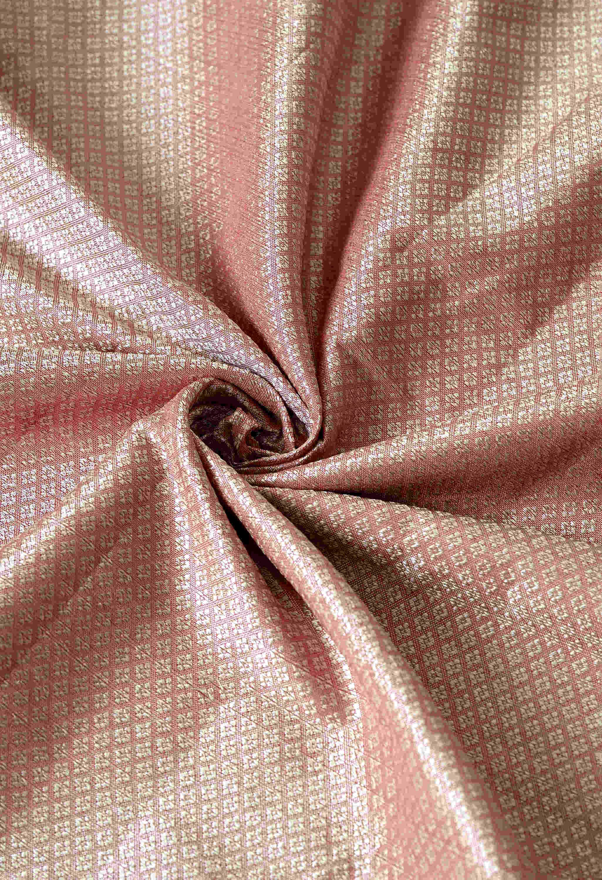 Best Party Wear Peach Silk Saree