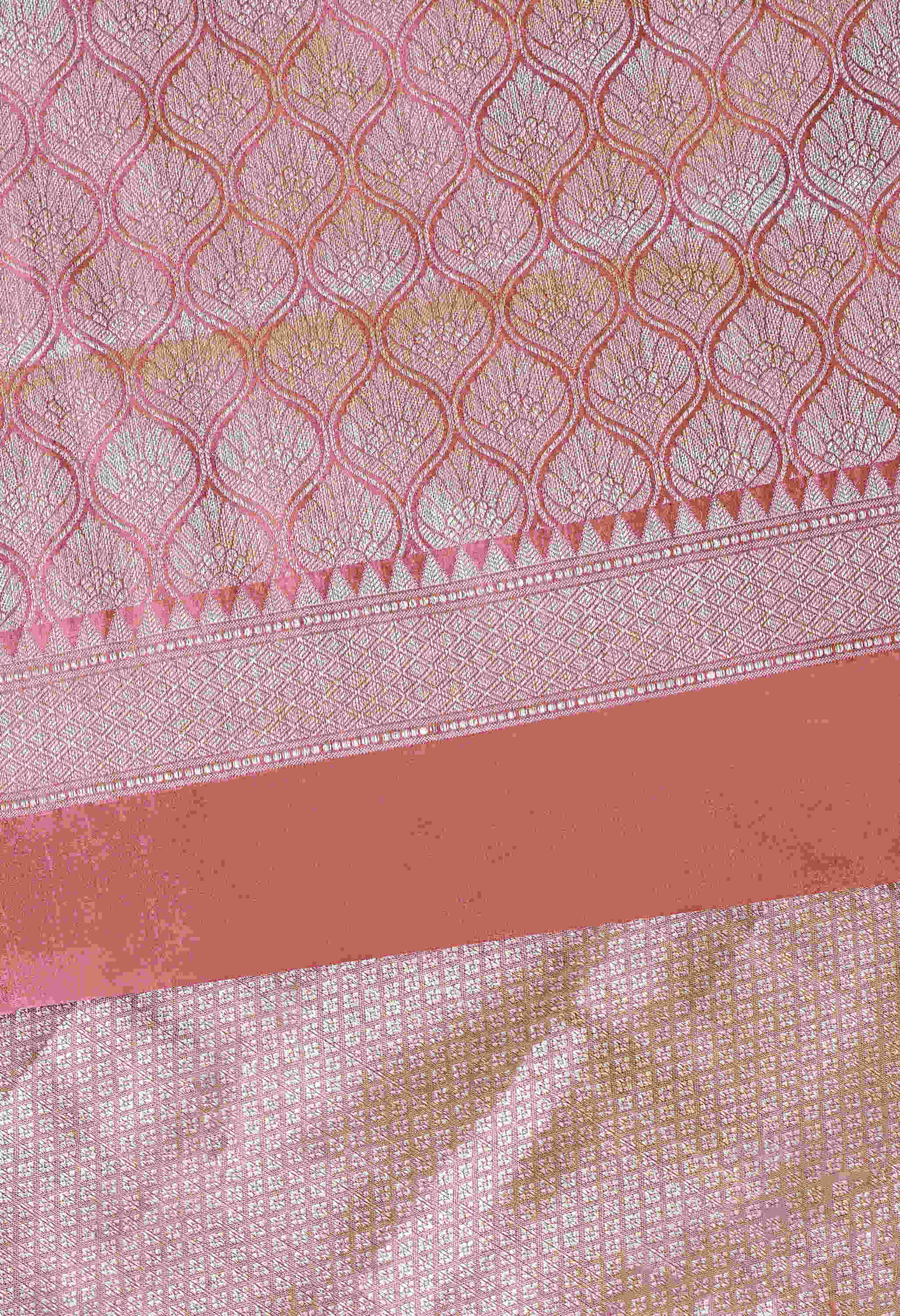 Best Party Wear Peach Silk Saree