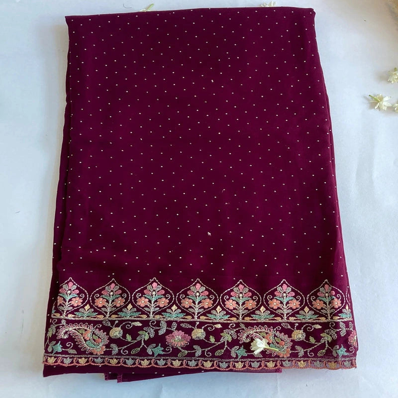 Georgette salwar kameez set