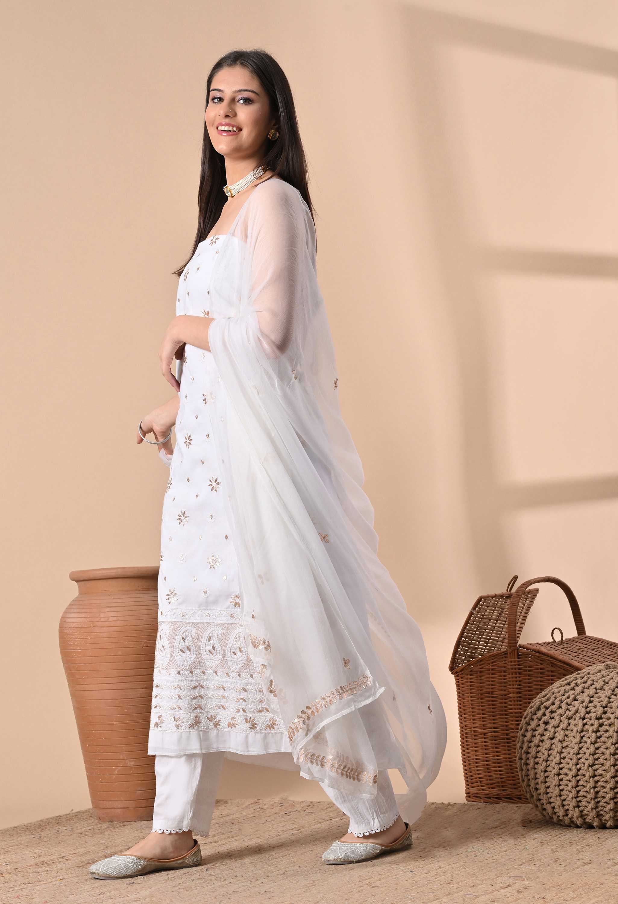 Cotton Salwar and Suit Set